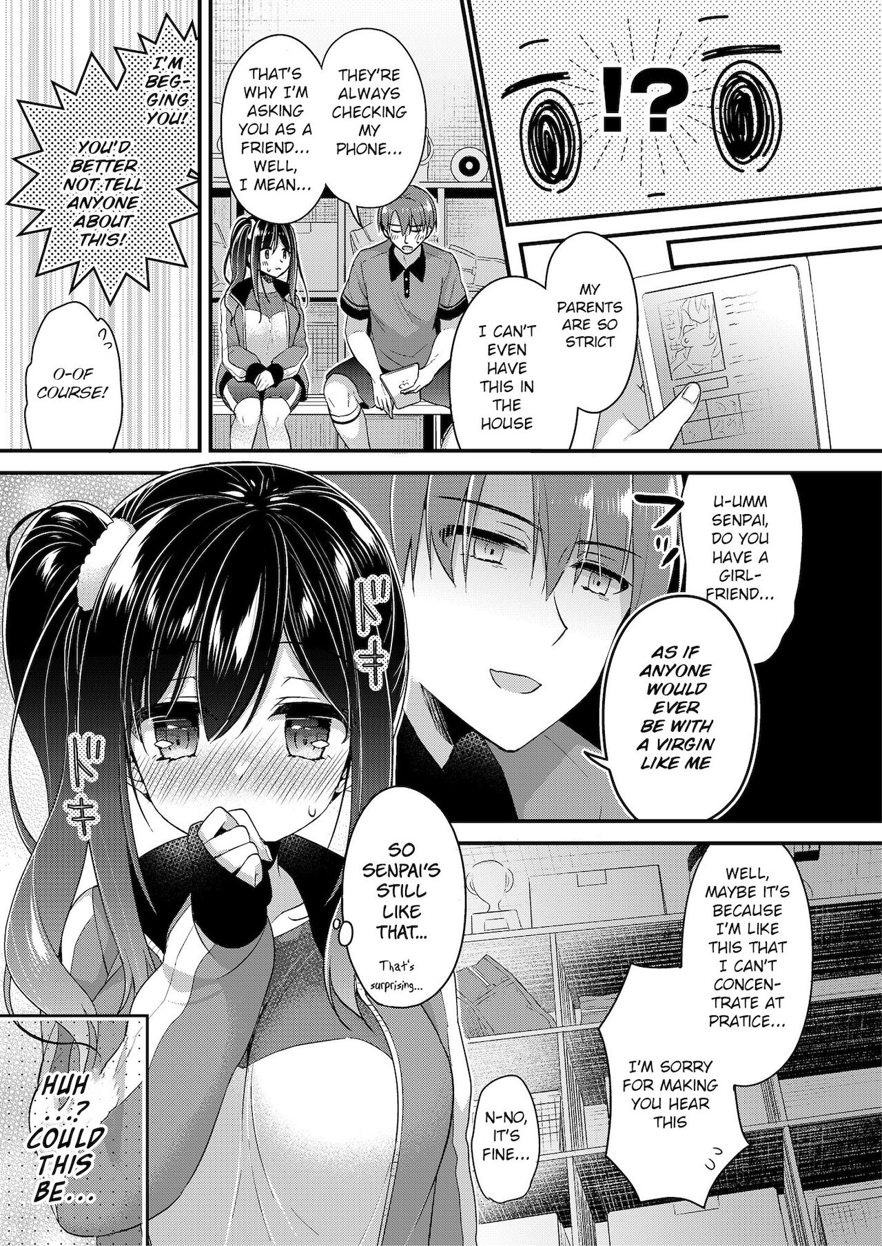 Kouhai-chan no Tokubetsu Management page 3