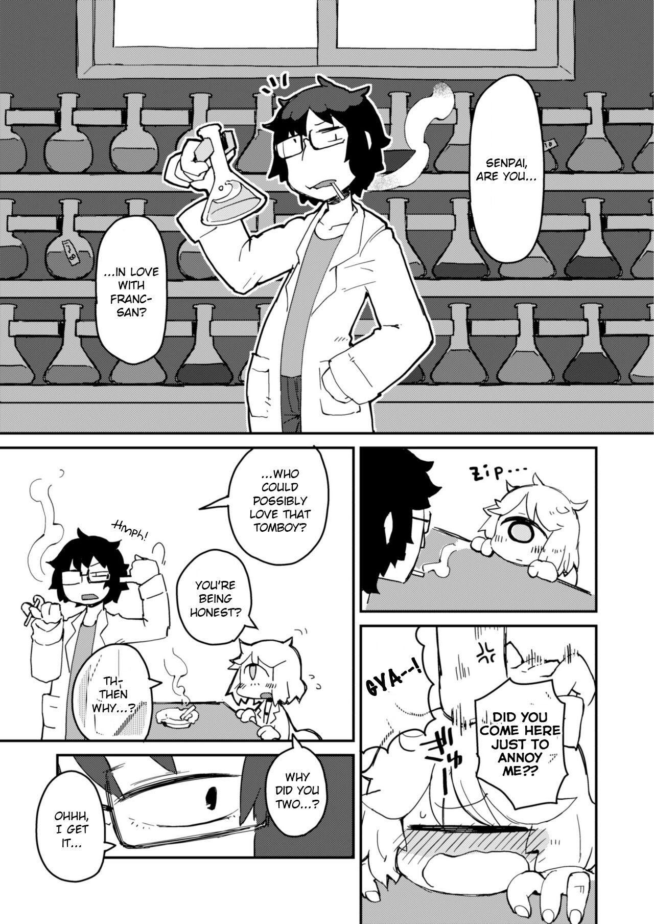 Kouhai-chan the Mono-Eye Girl #2 page 4