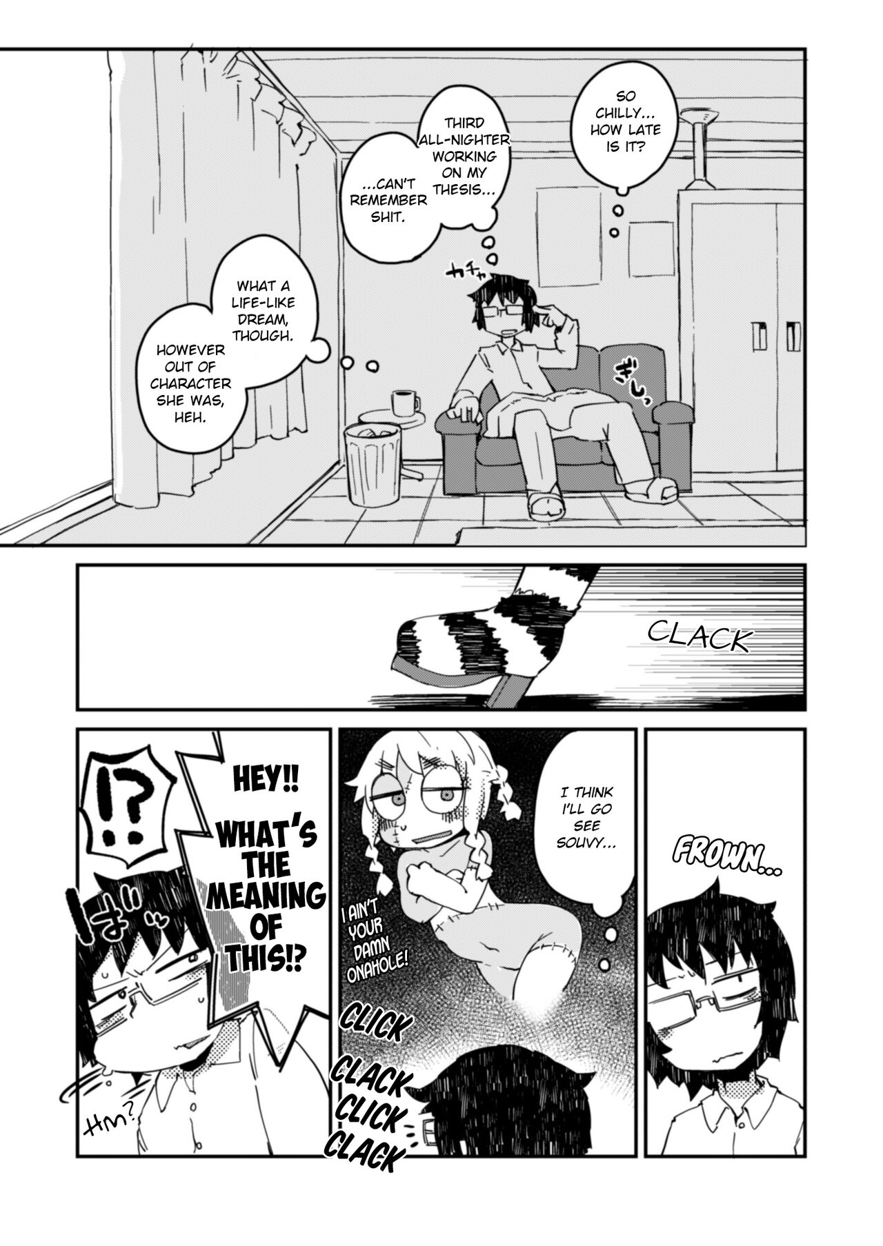 Kouhai-chan the Mono-Eye Girl #3 page 6