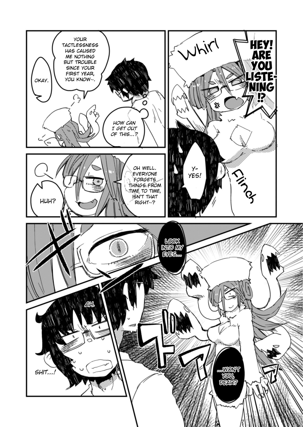 Kouhai-chan the Mono-Eye Girl #3 page 9