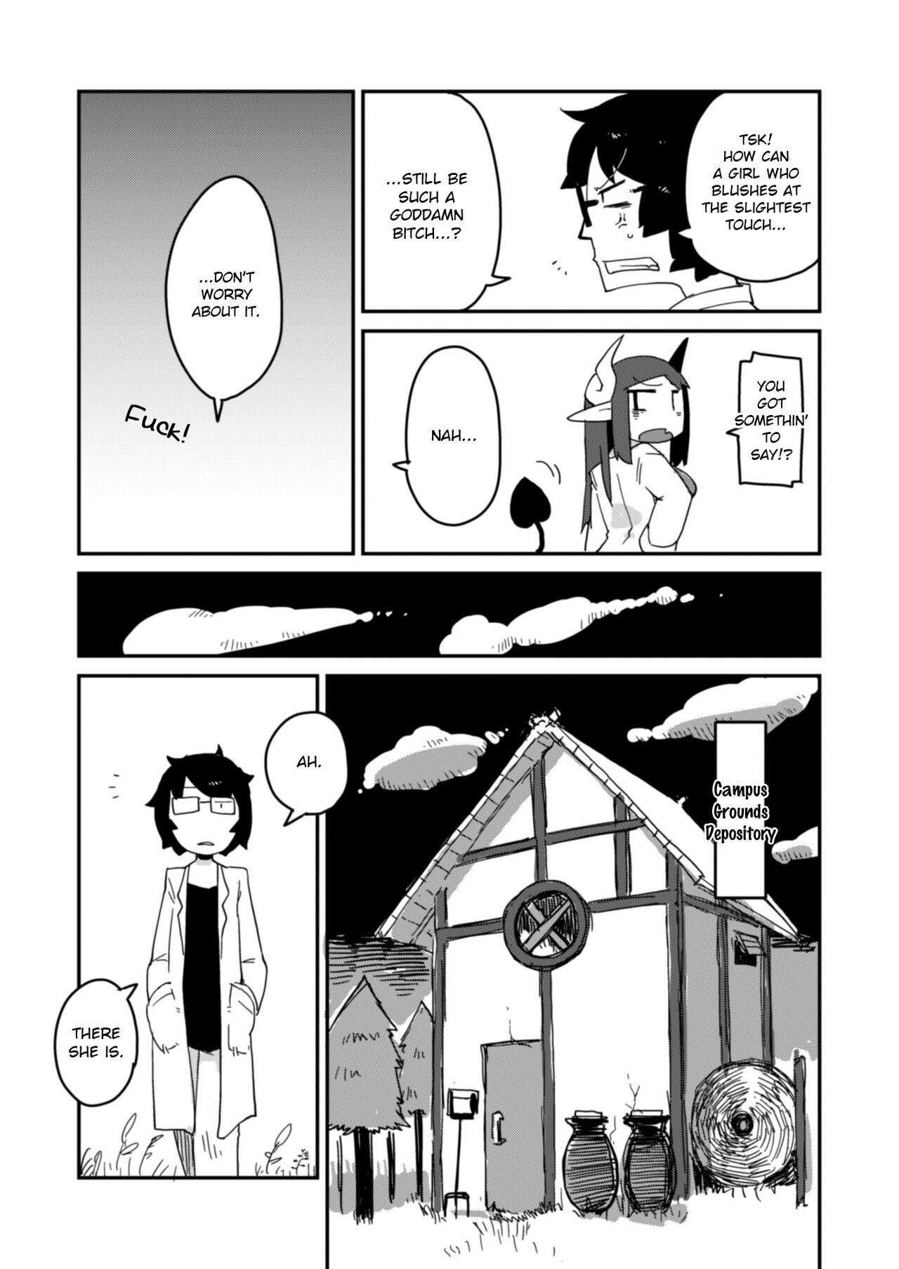 Kouhai-chan the Mono-Eye Girl page 14