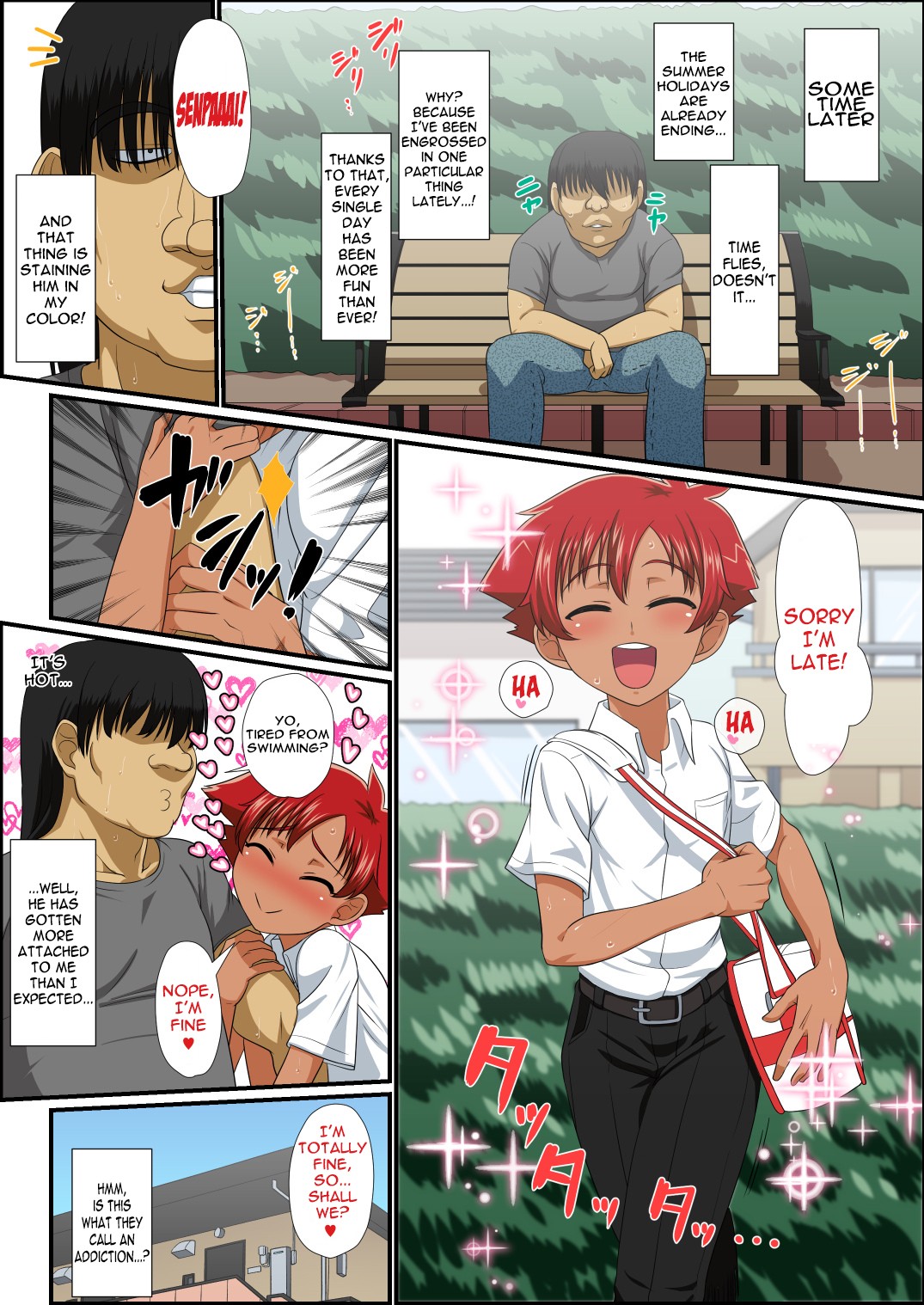 Kouhai-kun wa, Oreiro Hiyake Shounen! page 29