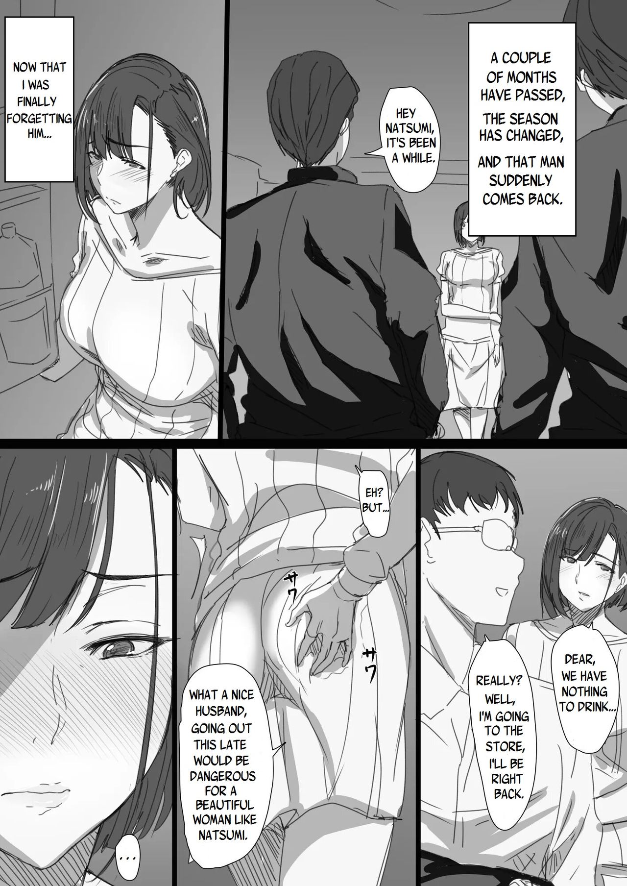 Kouman Tsuma ga Netorarete -Charao no Kyokon ni Ochita Pride- page 54