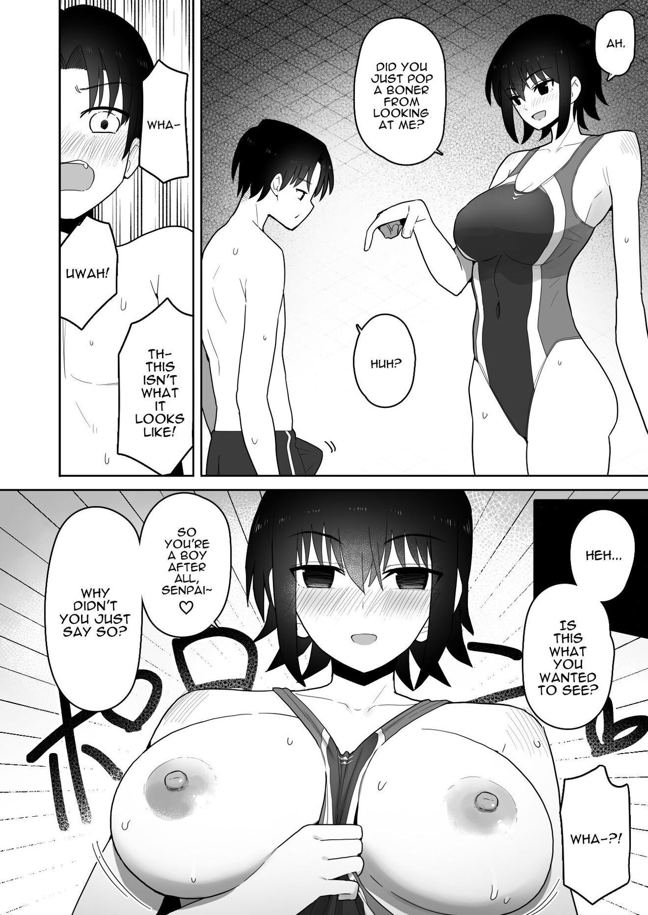 Koushinchou de Namaiki na Kouhai ga Jitsu wa Kojirase Dosukebe de, Boku no Koto ga Daisuki datta Hanashi page 13