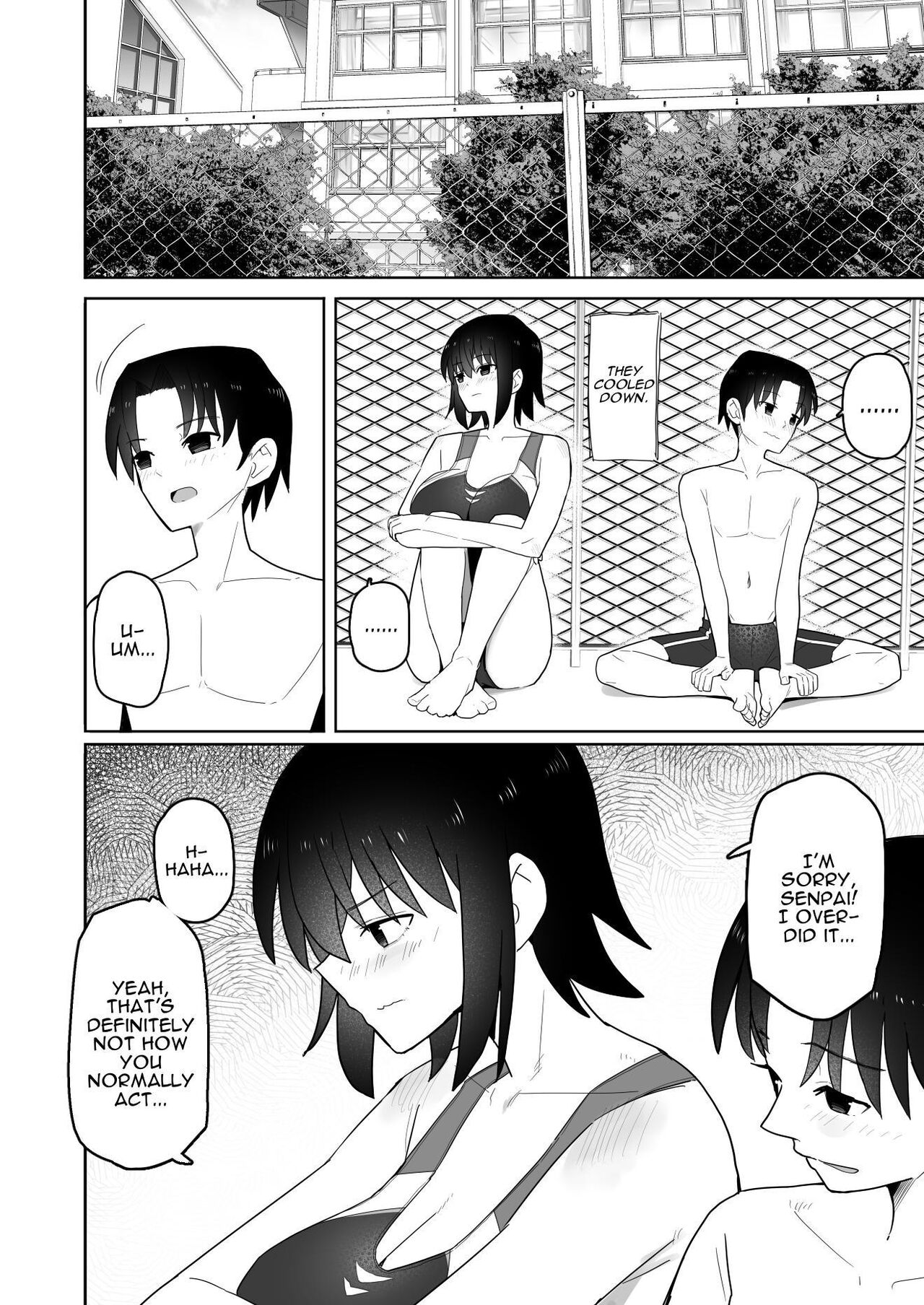 Koushinchou de Namaiki na Kouhai ga Jitsu wa Kojirase Dosukebe de, Boku no Koto ga Daisuki datta Hanashi page 31