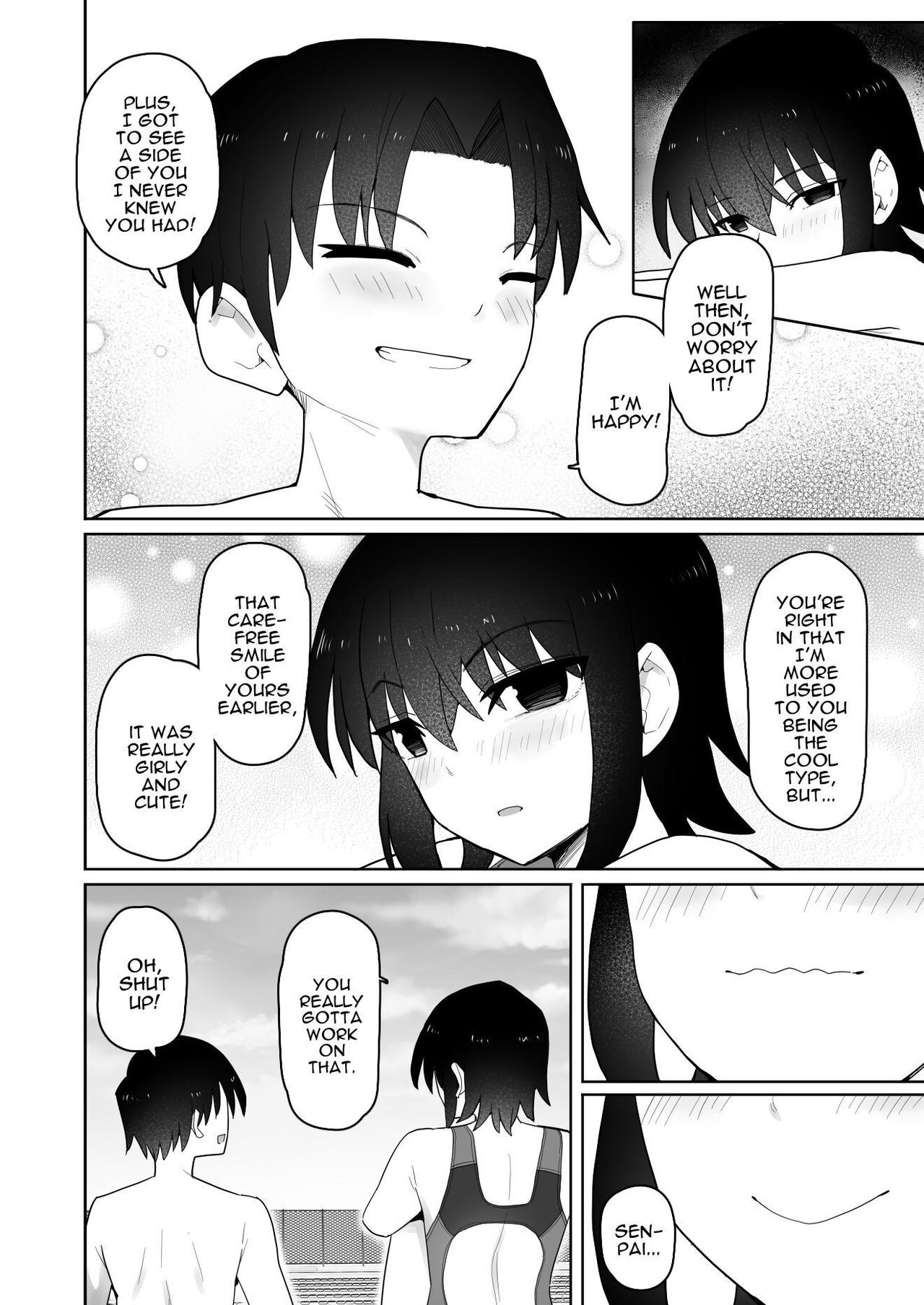 Koushinchou de Namaiki na Kouhai ga Jitsu wa Kojirase Dosukebe de, Boku no Koto ga Daisuki datta Hanashi page 33