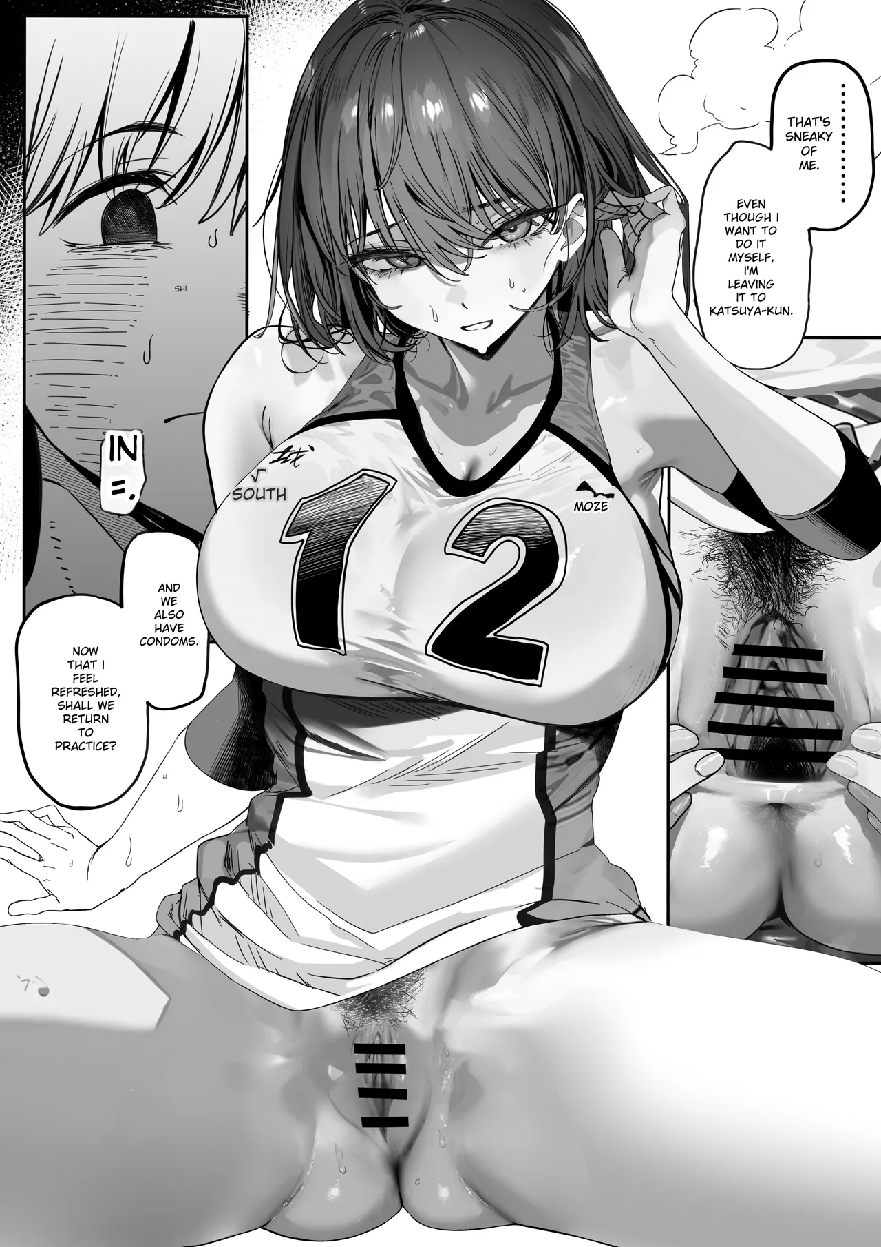 Koushinchou Volley-bu no Seisokei Kanojo ga Senpai no Mono ni Natte Shimau Ichibushijuu 2 page 20