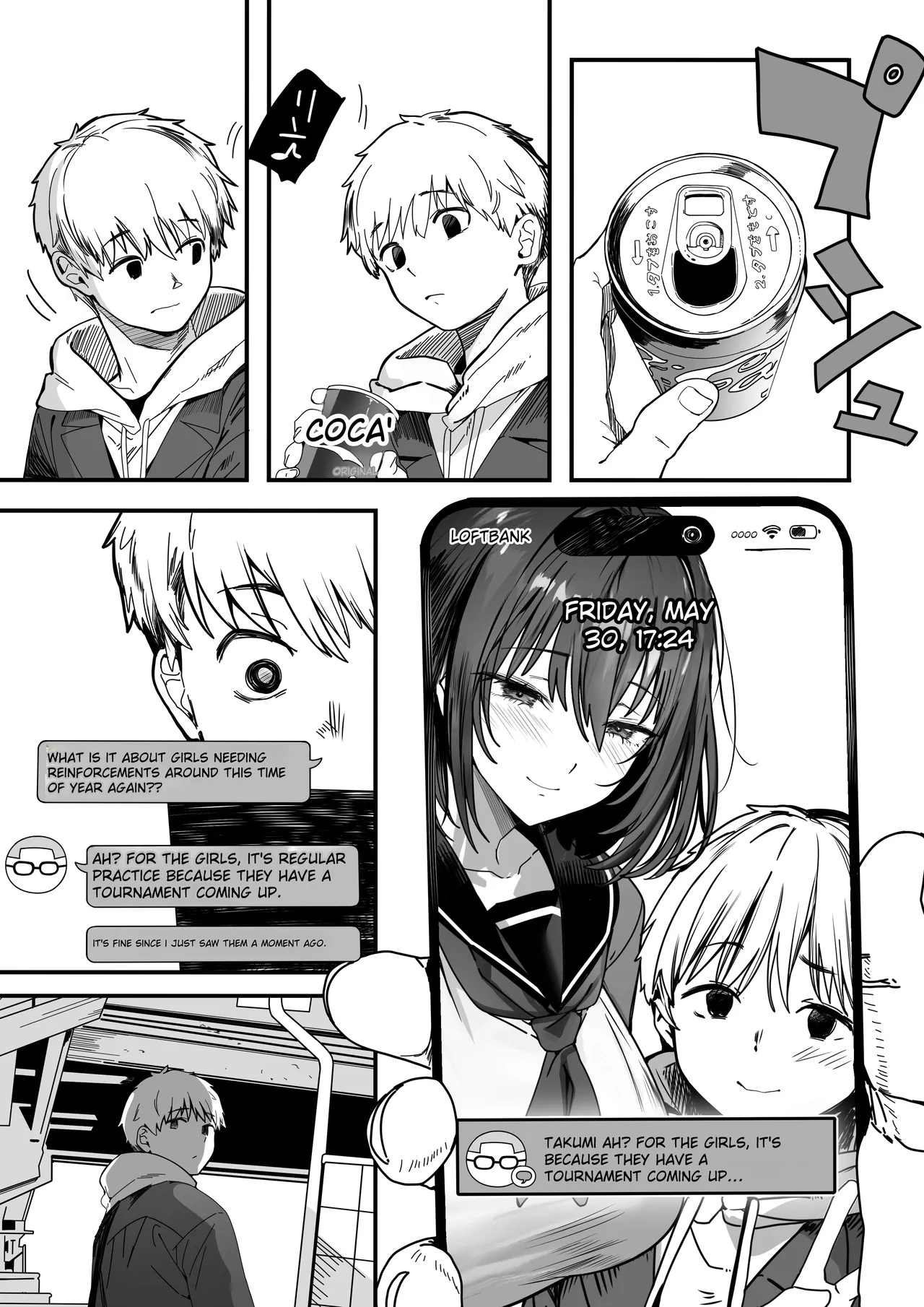 Koushinchou Volley-bu no Seisokei Kanojo ga Senpai no Mono ni Natte Shimau Ichibushijuu 2 page 75