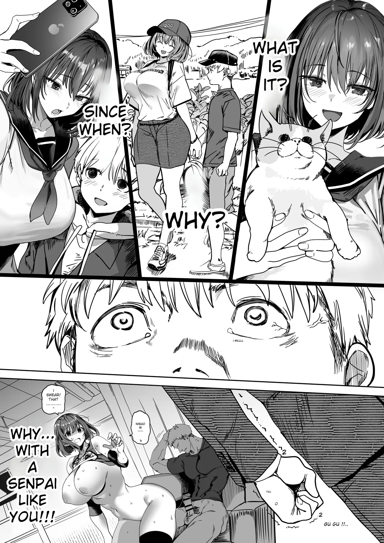 Koushinchou Volley-bu no Seisokei Kanojo ga Senpai no Mono ni Natte Shimau Ichibushijuu 2 page 82