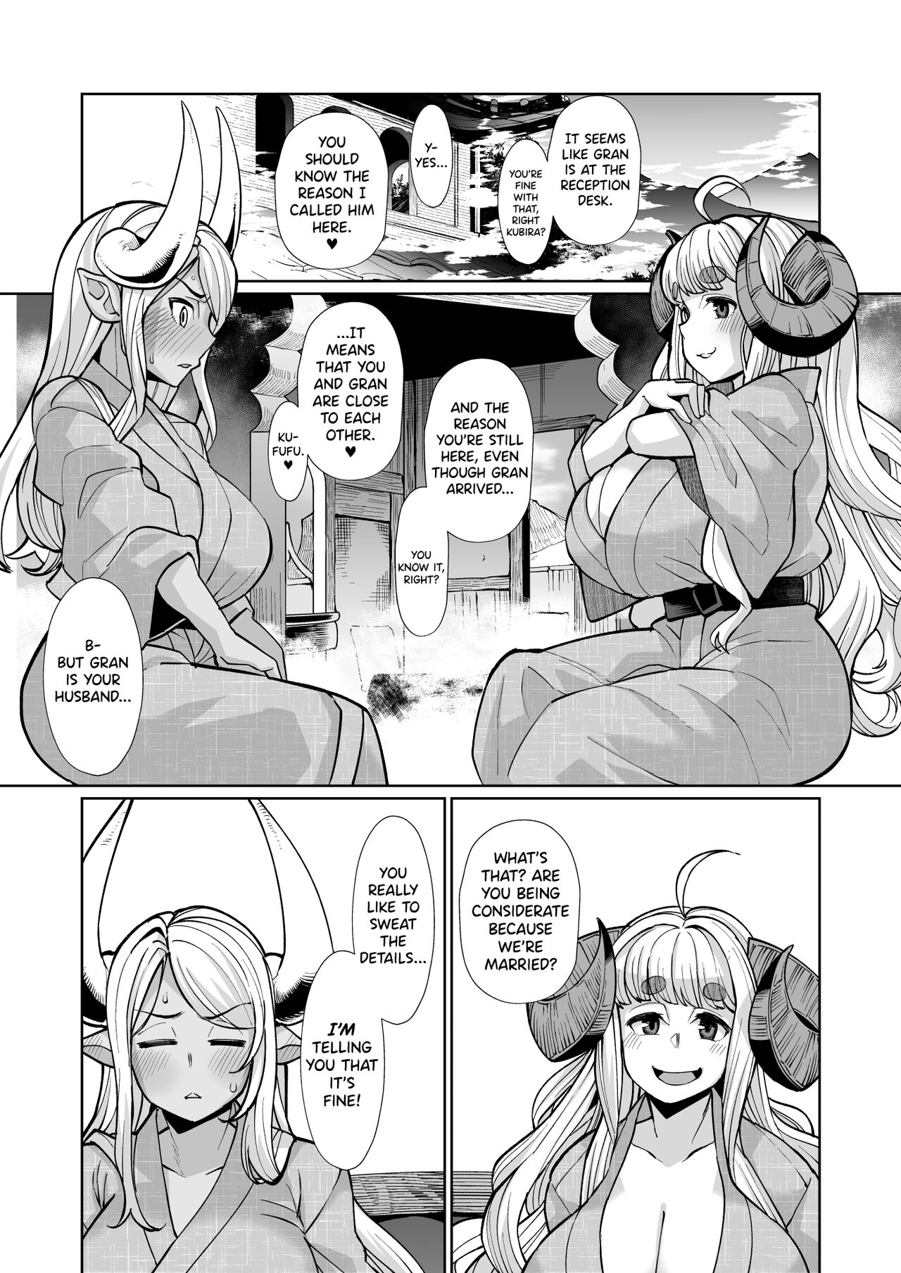 Kubi-Anila's Sex at the "Blessing-With-Children" Onsen Part One page 6