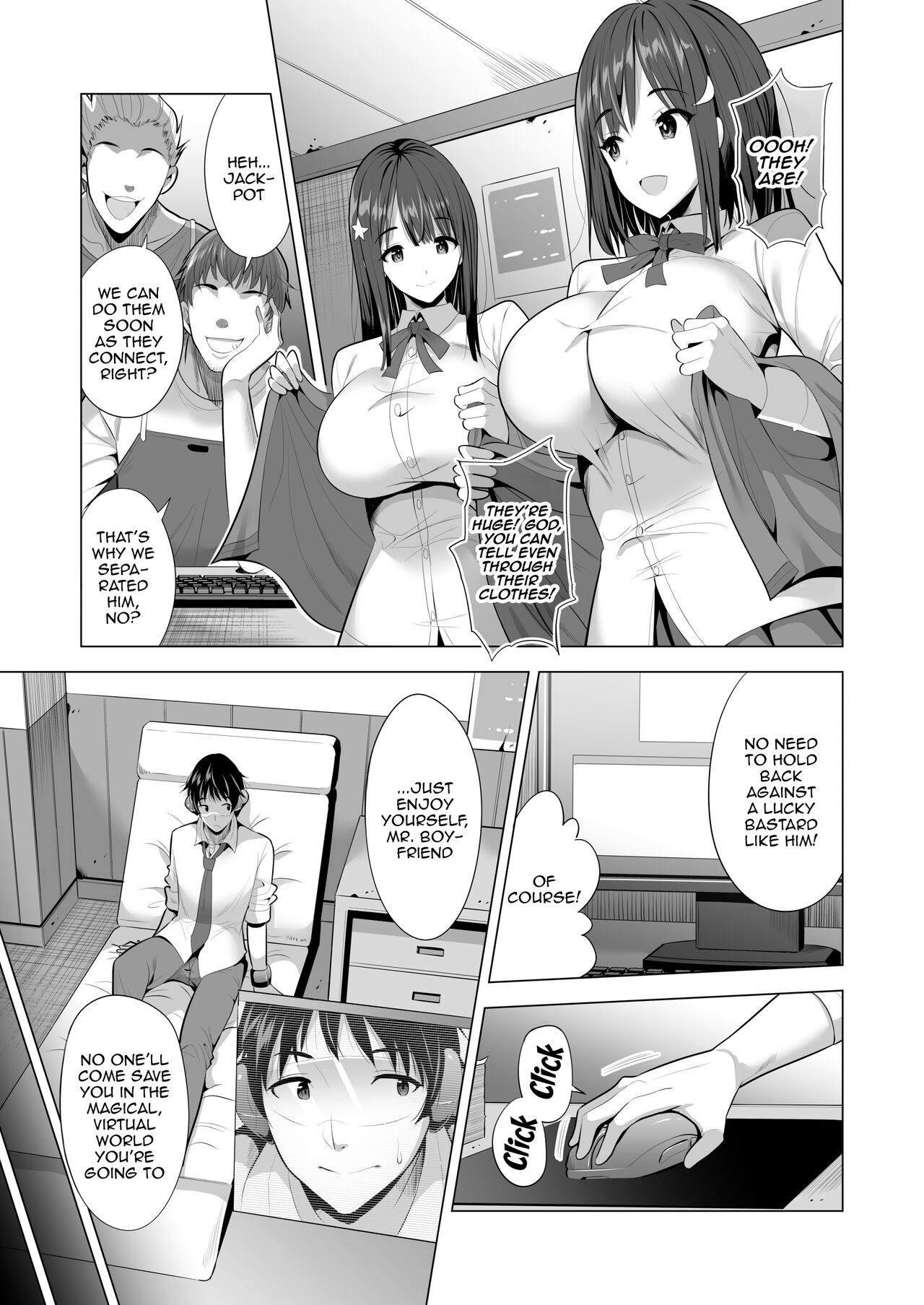 Kumo no Su ni Torawareta Ore no Kanojo-tachi page 8