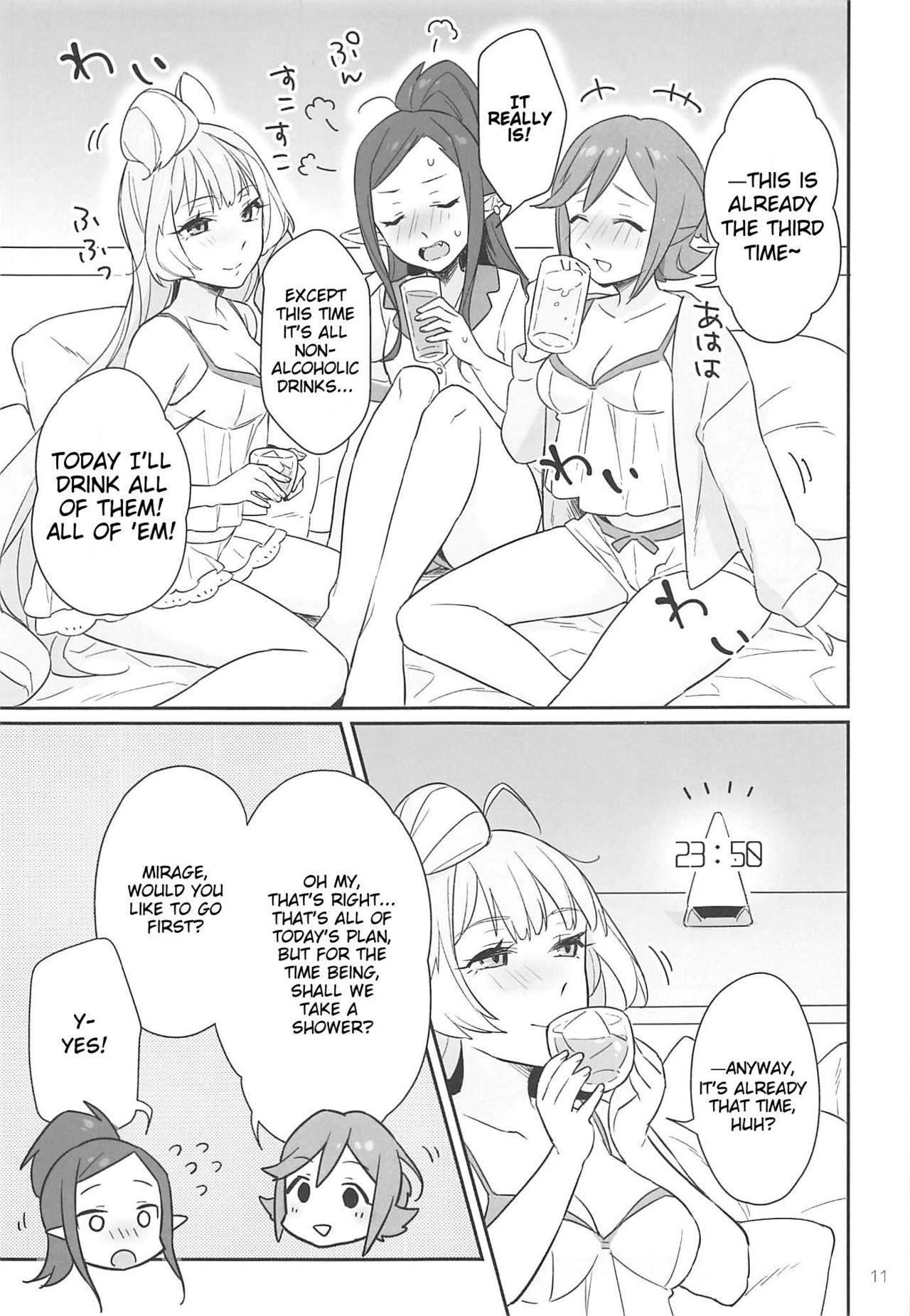 KumoKanaMira Won't Stop page 10