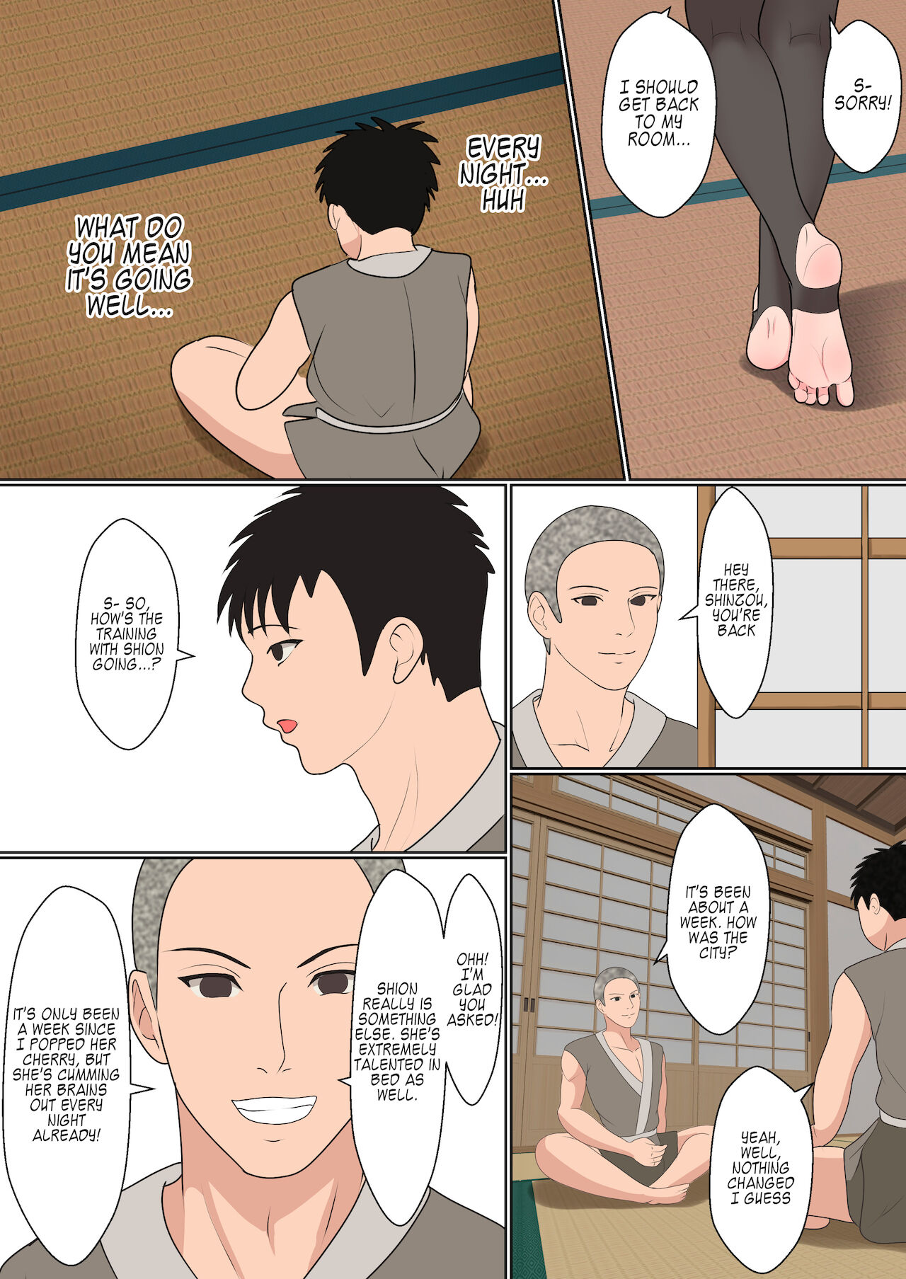 Kunoichi Yotogi Shugyou ~Shugyou Aite wa Boku no Ani deshita~ page 32