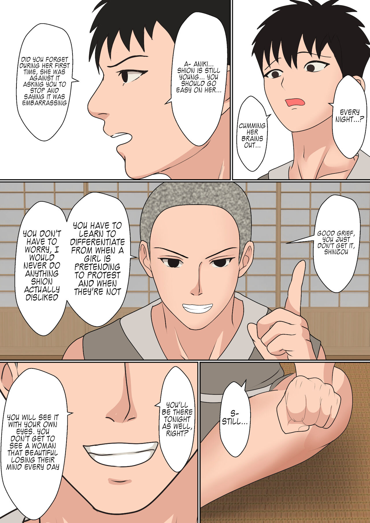 Kunoichi Yotogi Shugyou ~Shugyou Aite wa Boku no Ani deshita~ page 33