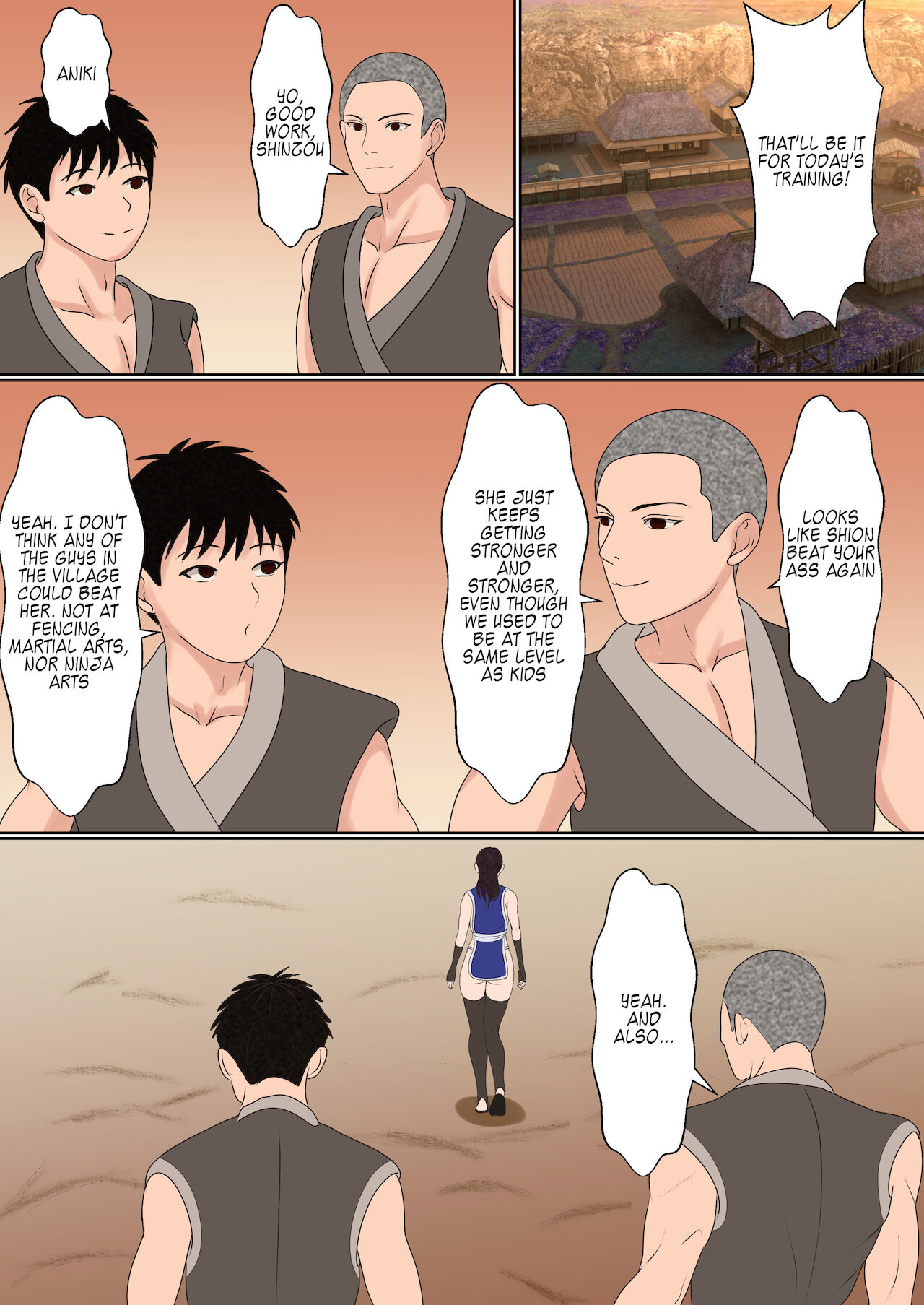 Kunoichi Yotogi Shugyou ~Shugyou Aite wa Boku no Ani deshita~ page 5