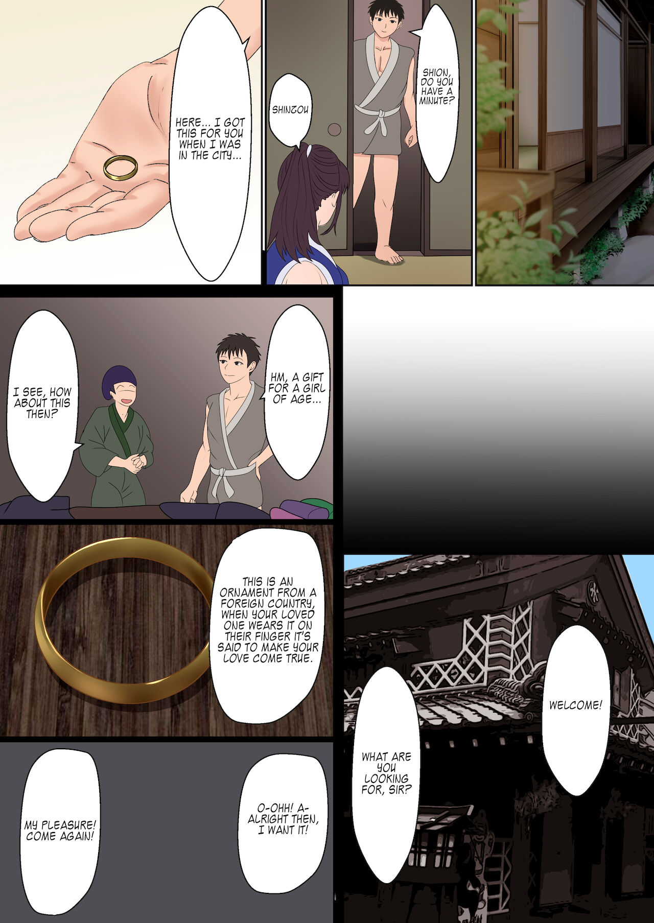 Kunoichi Yotogi Shugyou ~Shugyou Aite wa Boku no Ani deshita~ page 7