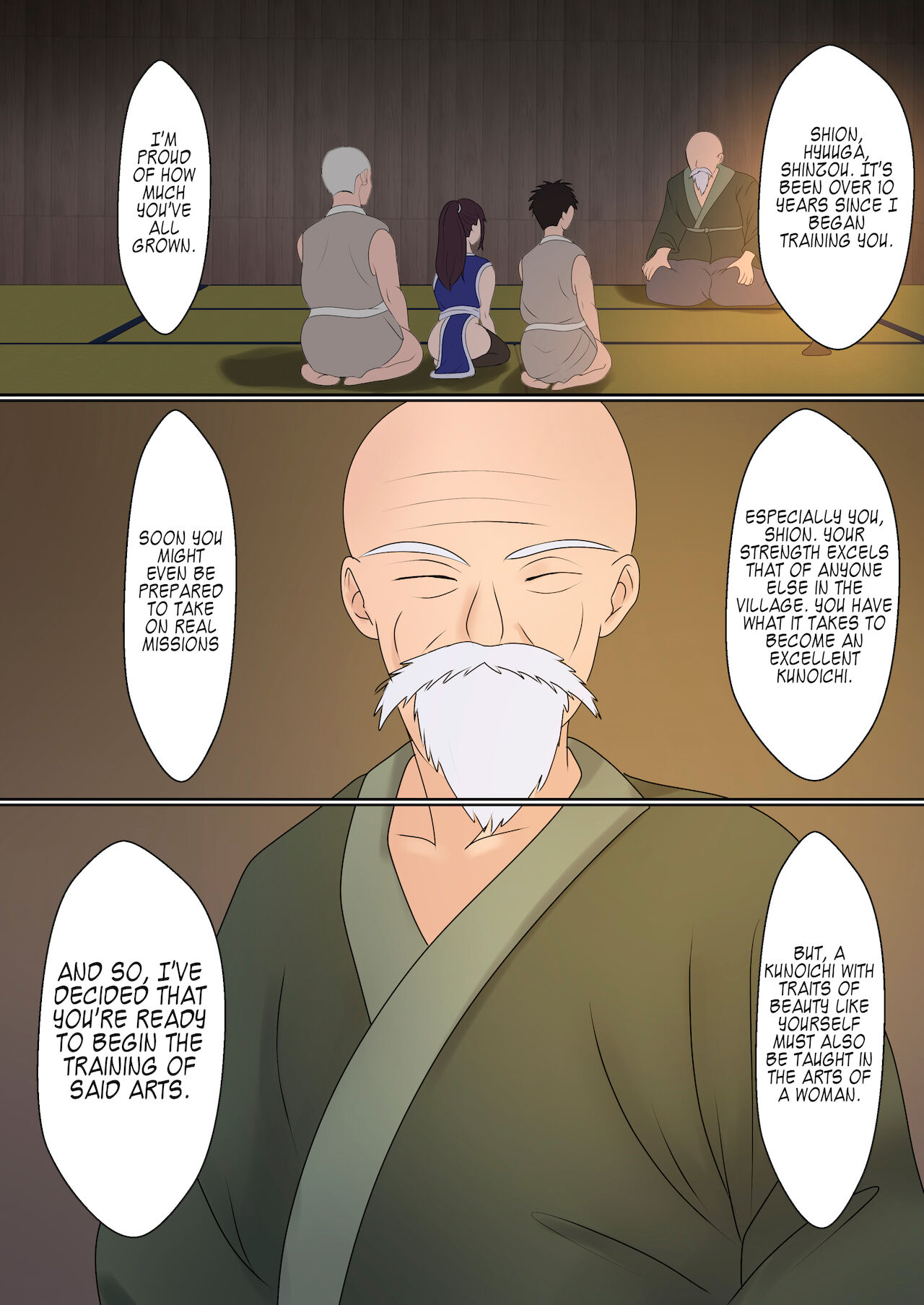 Kunoichi Yotogi Shugyou ~Shugyou Aite wa Boku no Ani deshita~ page 9