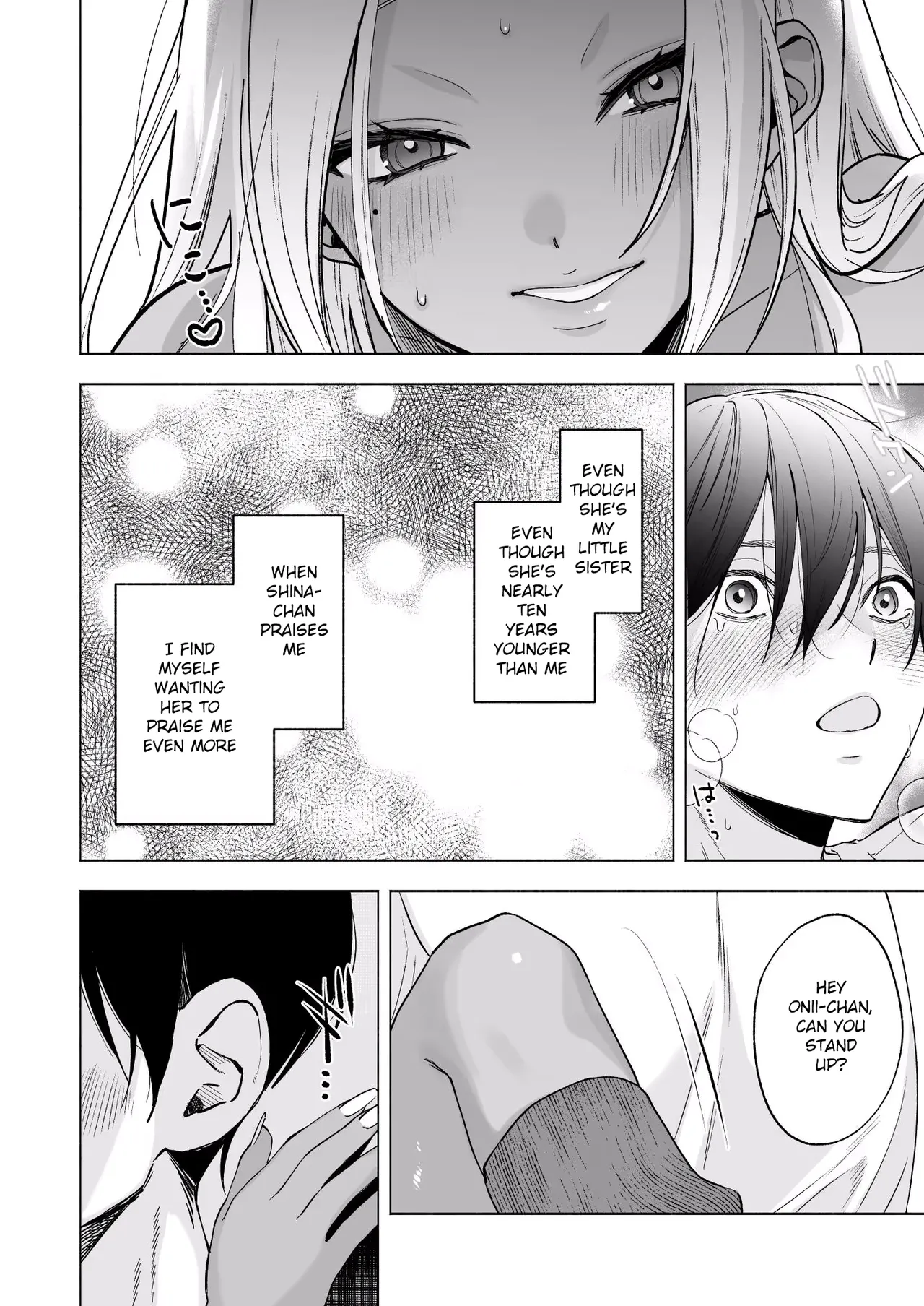 Kuro Gal Kyonyuu Gimai wa Boku o Yasashiku Sakusei Shitai page 40