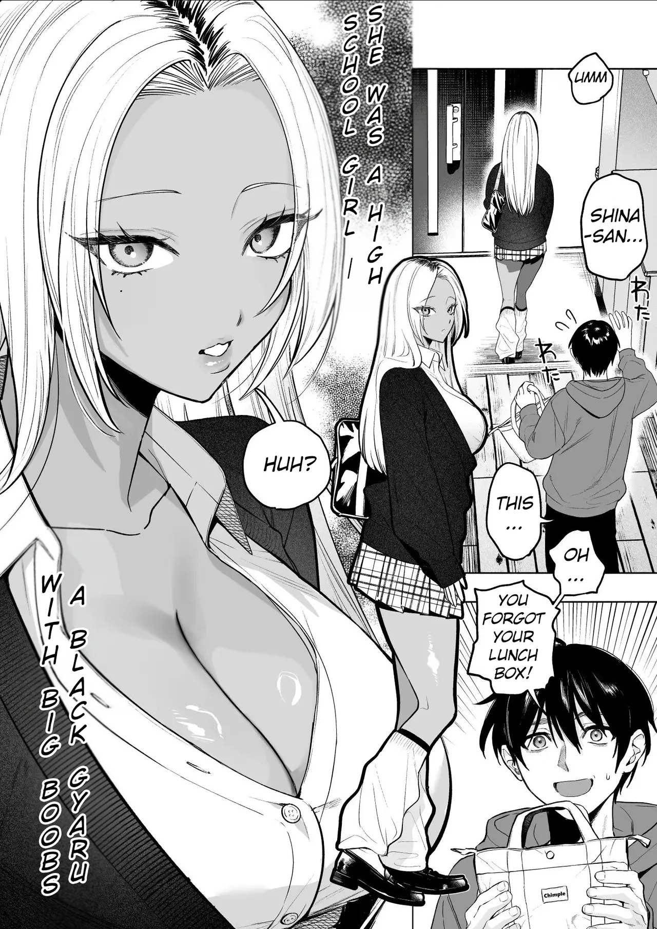 Kuro Gal Kyonyuu Gimai wa Boku o Yasashiku Sakusei Shitai page 5
