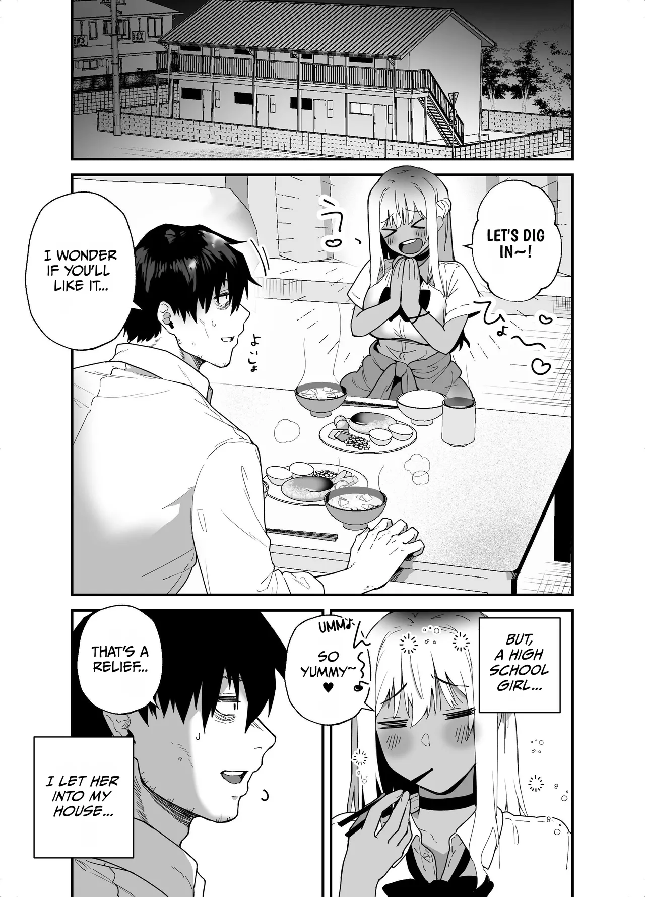 Kuro Gal no Ongaeshi -Shachiku Oji ga Kasshoku Kyonyuu Gal o Nanpa kara Tasuketara Icha Love Junai Koubi shita Hanashi- page 13