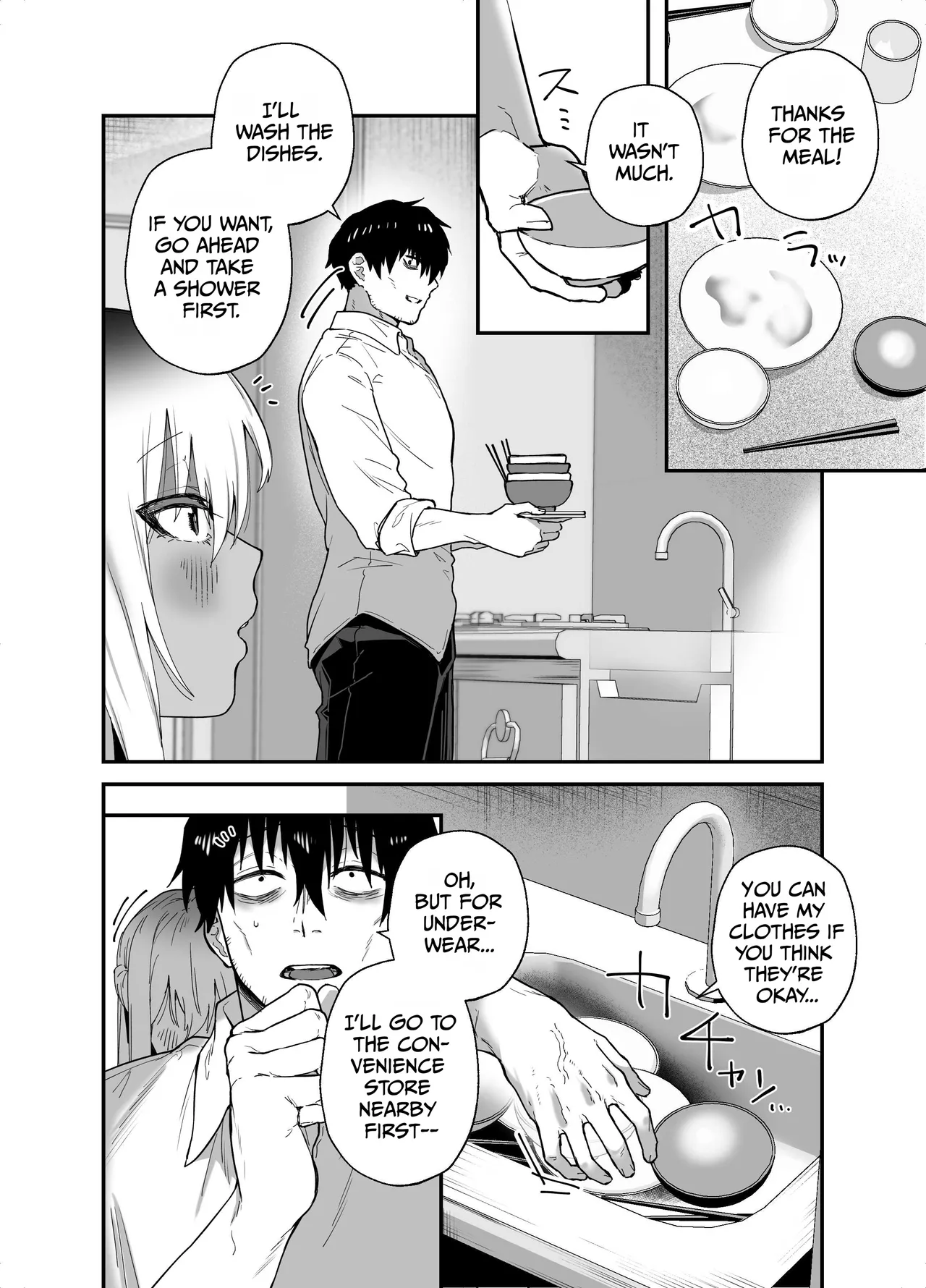 Kuro Gal no Ongaeshi -Shachiku Oji ga Kasshoku Kyonyuu Gal o Nanpa kara Tasuketara Icha Love Junai Koubi shita Hanashi- page 16