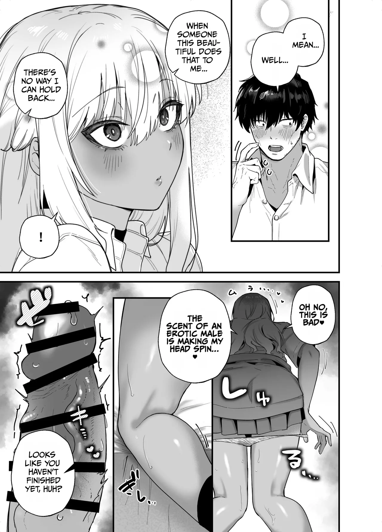 Kuro Gal no Ongaeshi -Shachiku Oji ga Kasshoku Kyonyuu Gal o Nanpa kara Tasuketara Icha Love Junai Koubi shita Hanashi- page 29