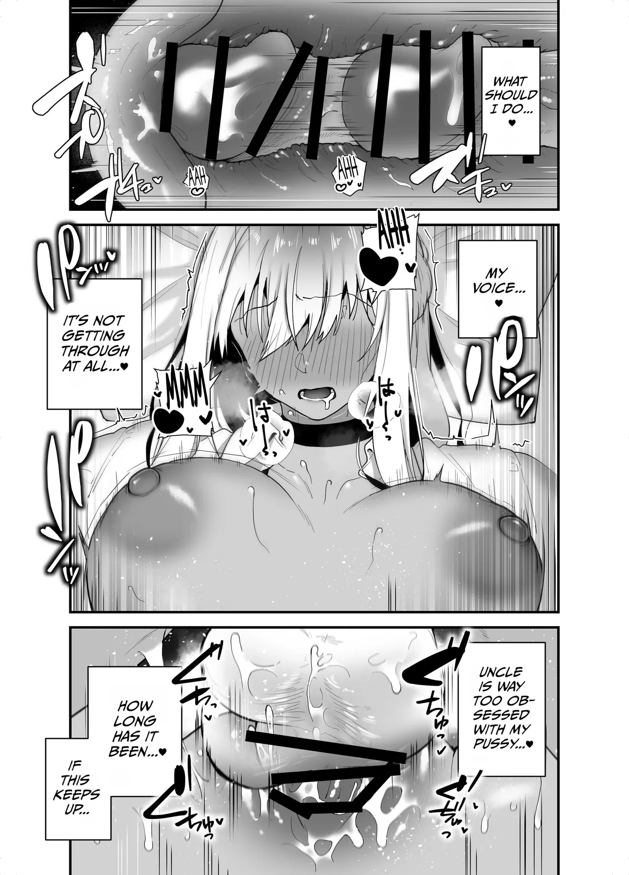 Kuro Gal no Ongaeshi -Shachiku Oji ga Kasshoku Kyonyuu Gal o Nanpa kara Tasuketara Icha Love Junai Koubi shita Hanashi- page 35