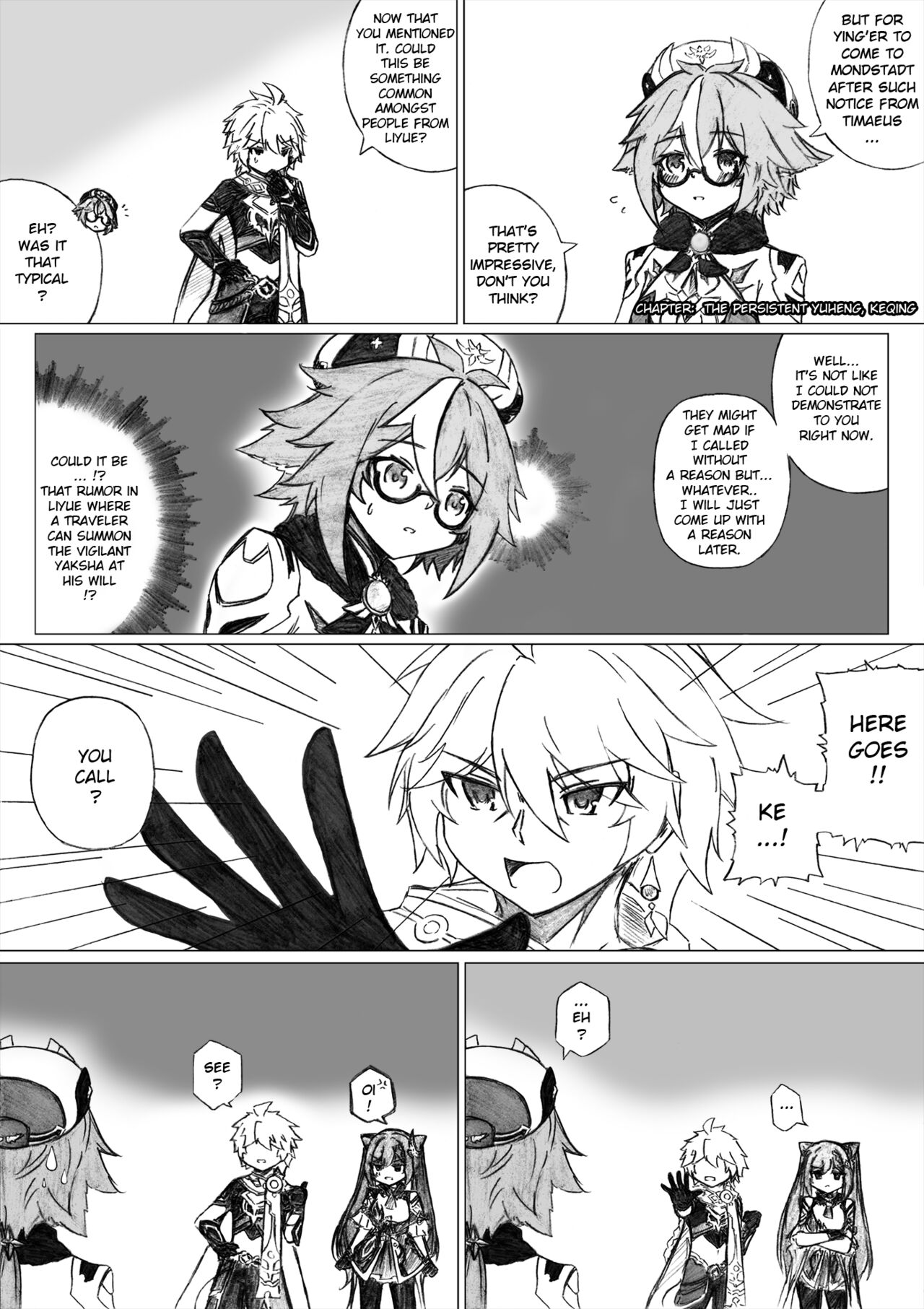 KuroCrimson Genshin Impact Manga Vol 6 page 10