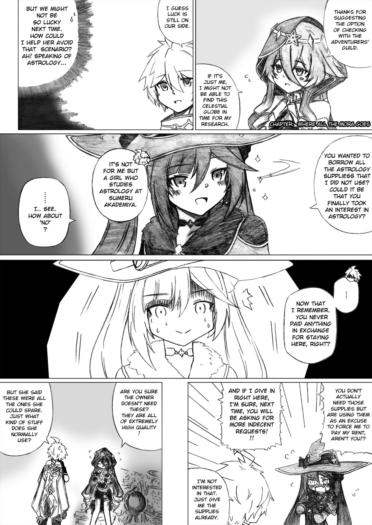KuroCrimson Genshin Impact Manga Vol 6 page 11
