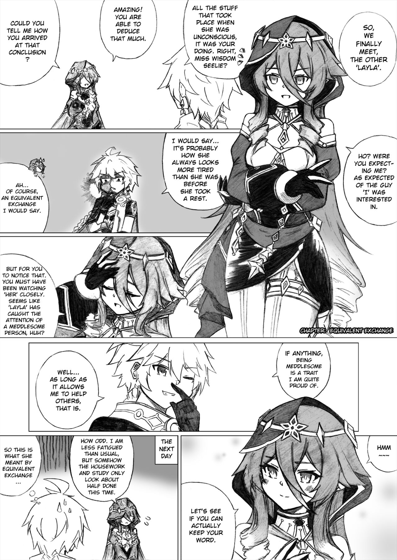 KuroCrimson Genshin Impact Manga Vol 6 page 12