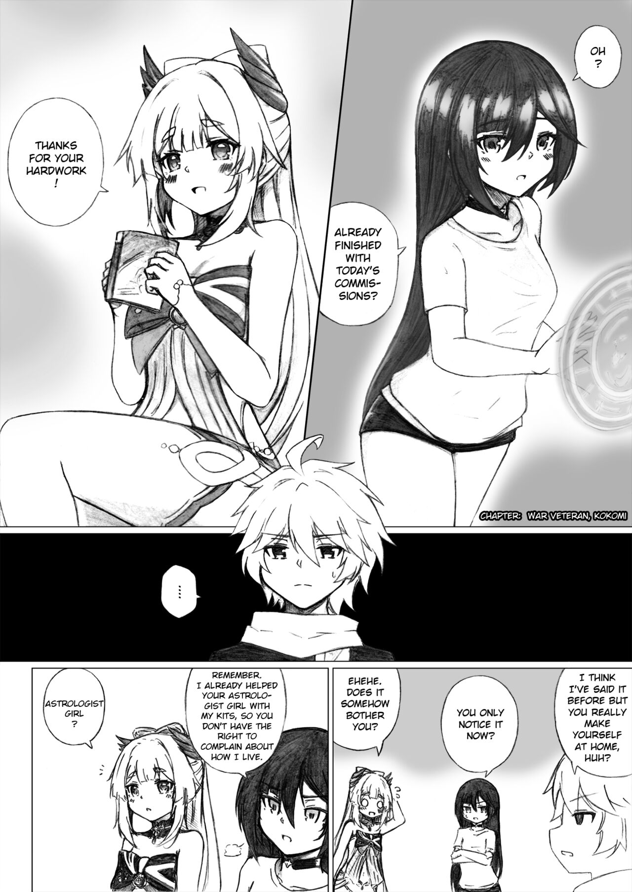 KuroCrimson Genshin Impact Manga Vol 6 page 13