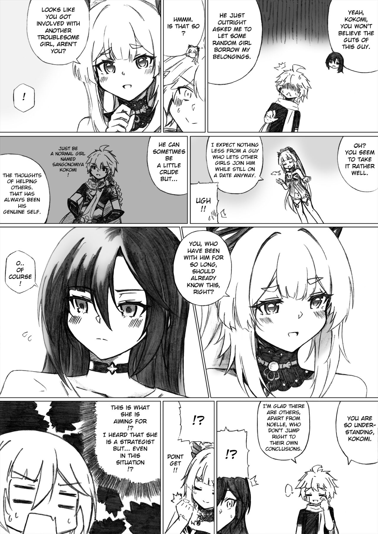 KuroCrimson Genshin Impact Manga Vol 6 page 14