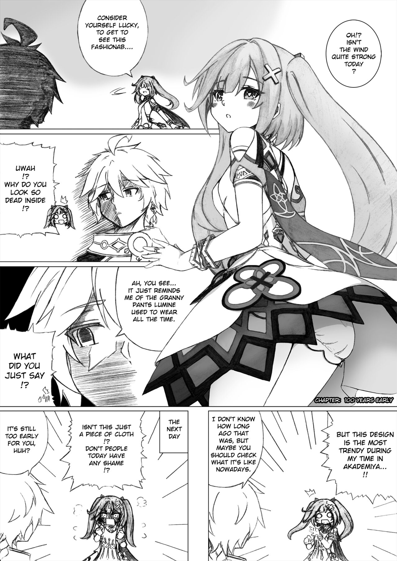 KuroCrimson Genshin Impact Manga Vol 6 page 15