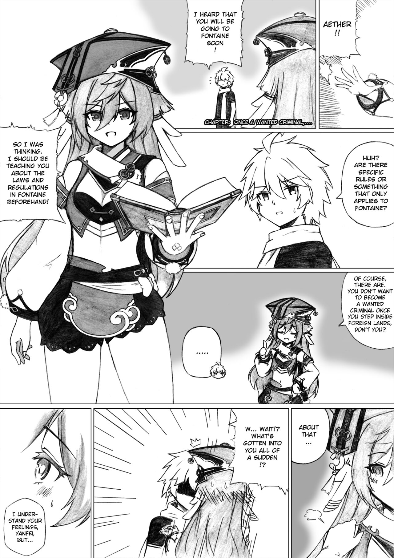 KuroCrimson Genshin Impact Manga Vol 6 page 17
