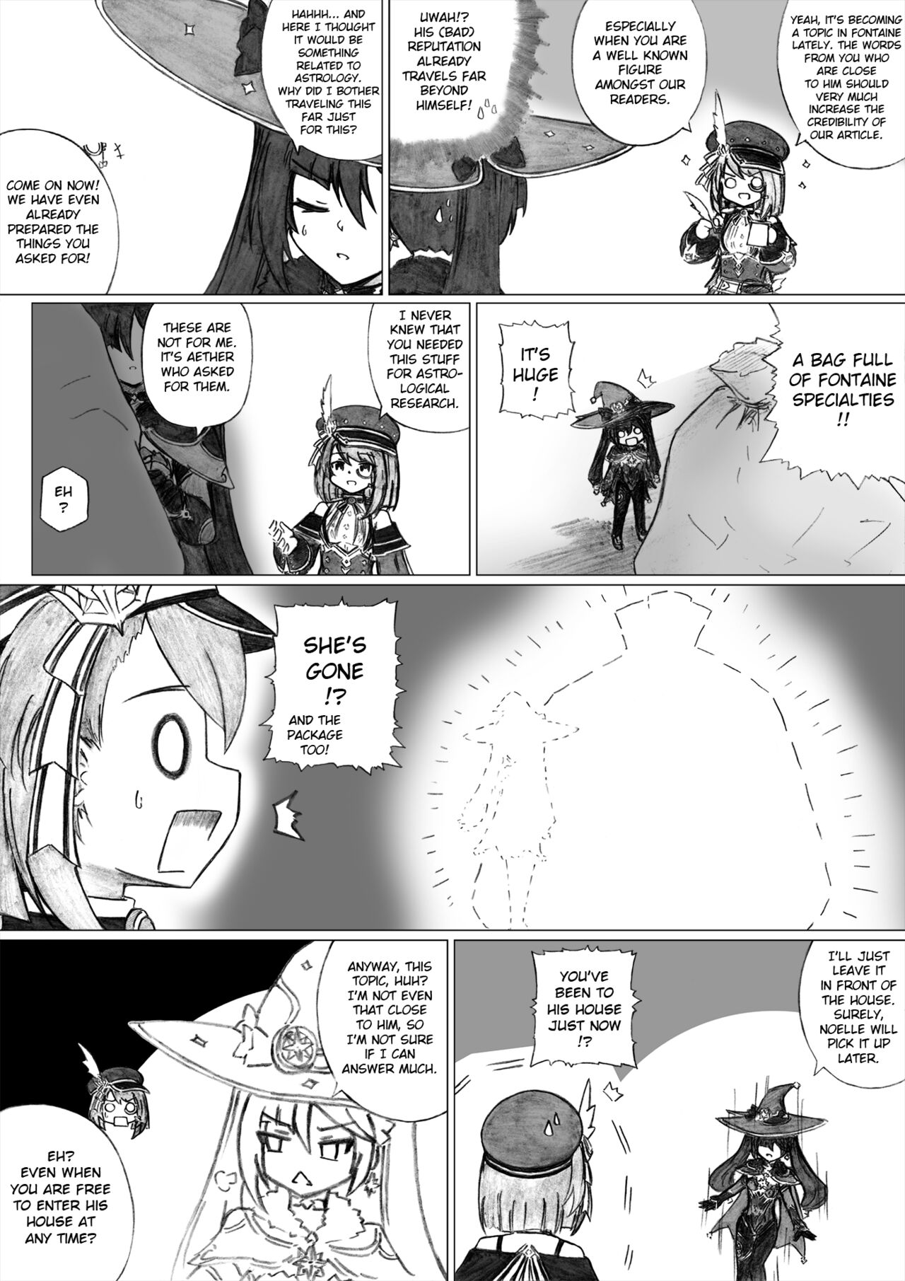 KuroCrimson Genshin Impact Manga Vol 6 page 26