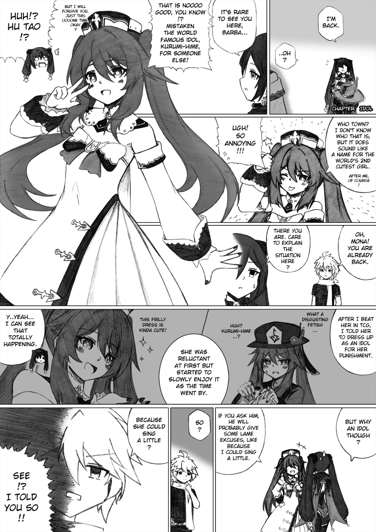 KuroCrimson Genshin Impact Manga Vol 6 page 28