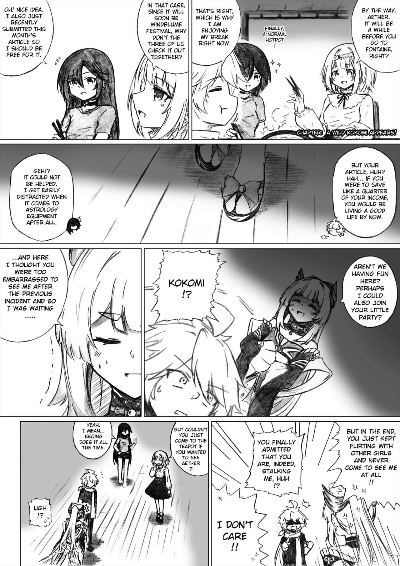 KuroCrimson Genshin Impact Manga Vol 6 page 5