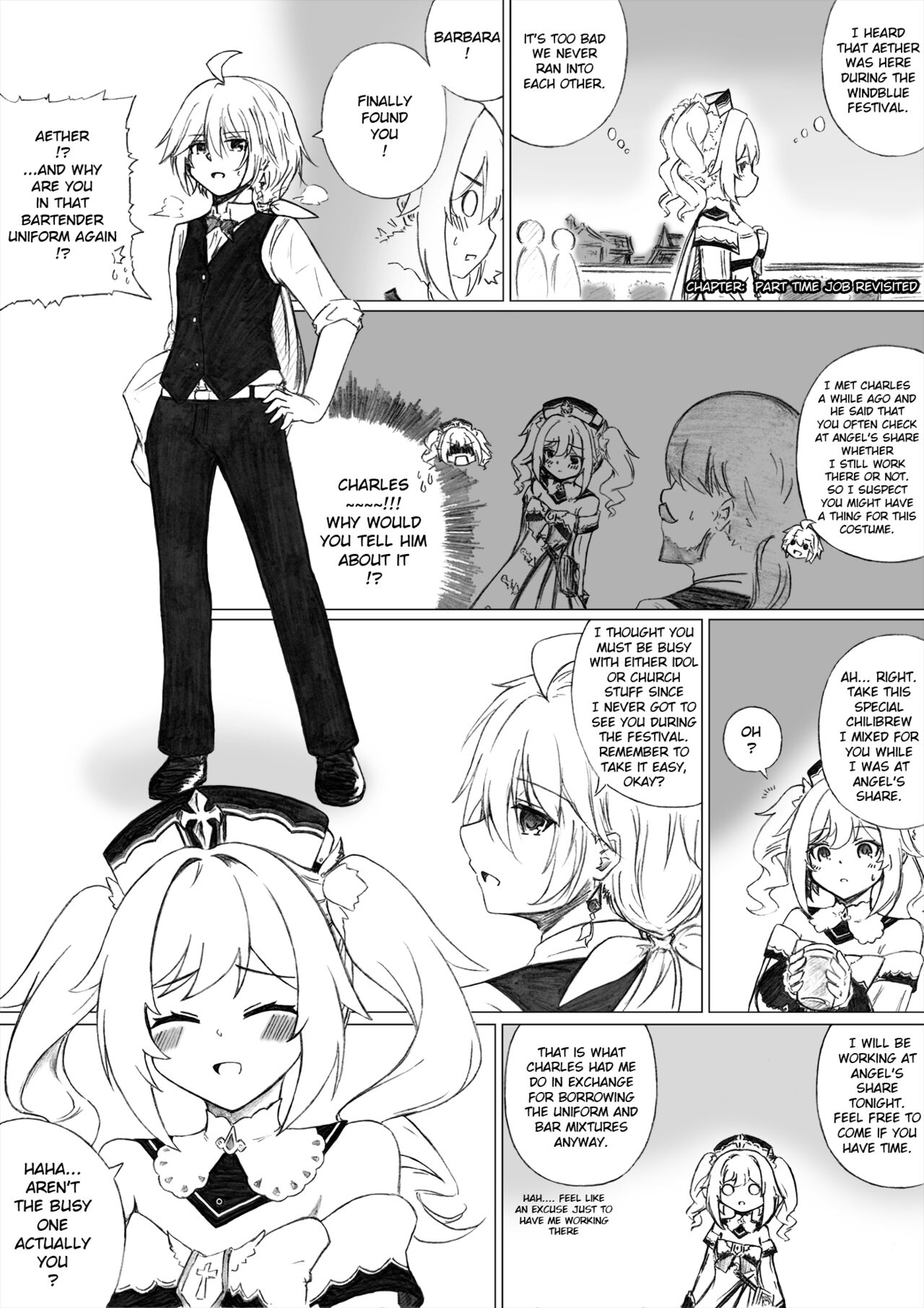 KuroCrimson Genshin Impact Manga Vol 6 page 9