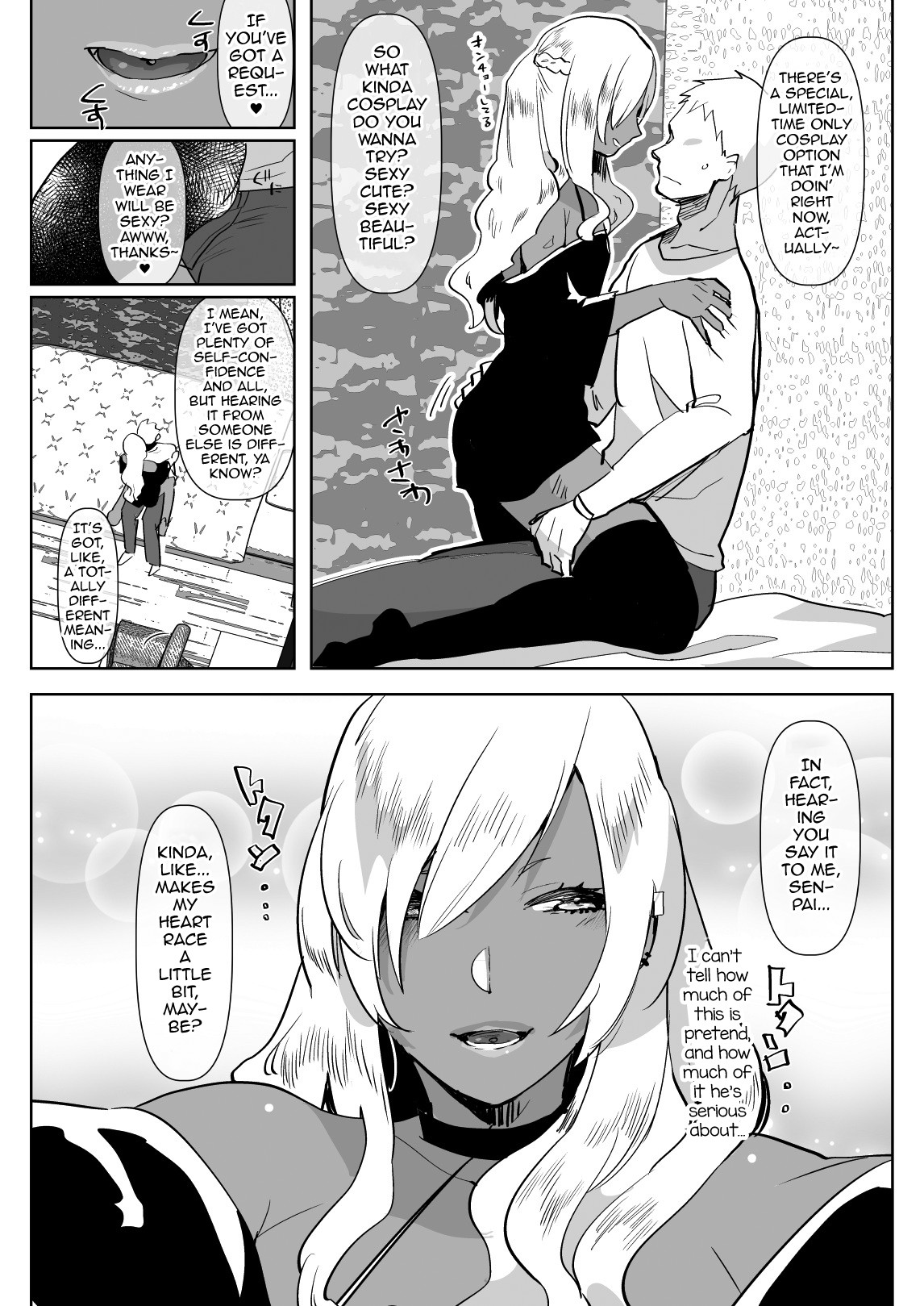 Kurogal Kouhai Otokonoko DeliHeal ~ Gyaku Anal Course page 6