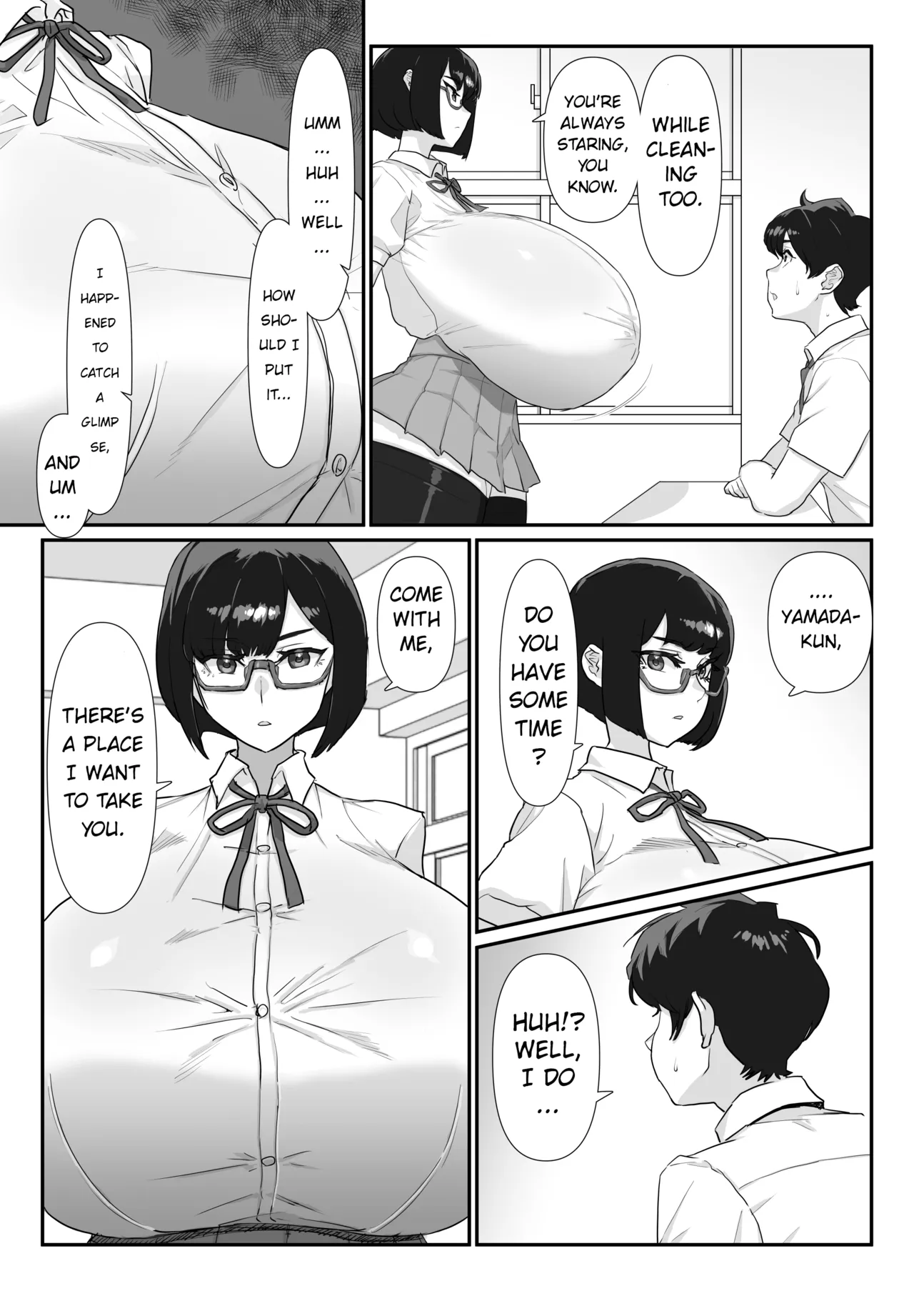 Kuroi-san wa Kakusenai!! page 6
