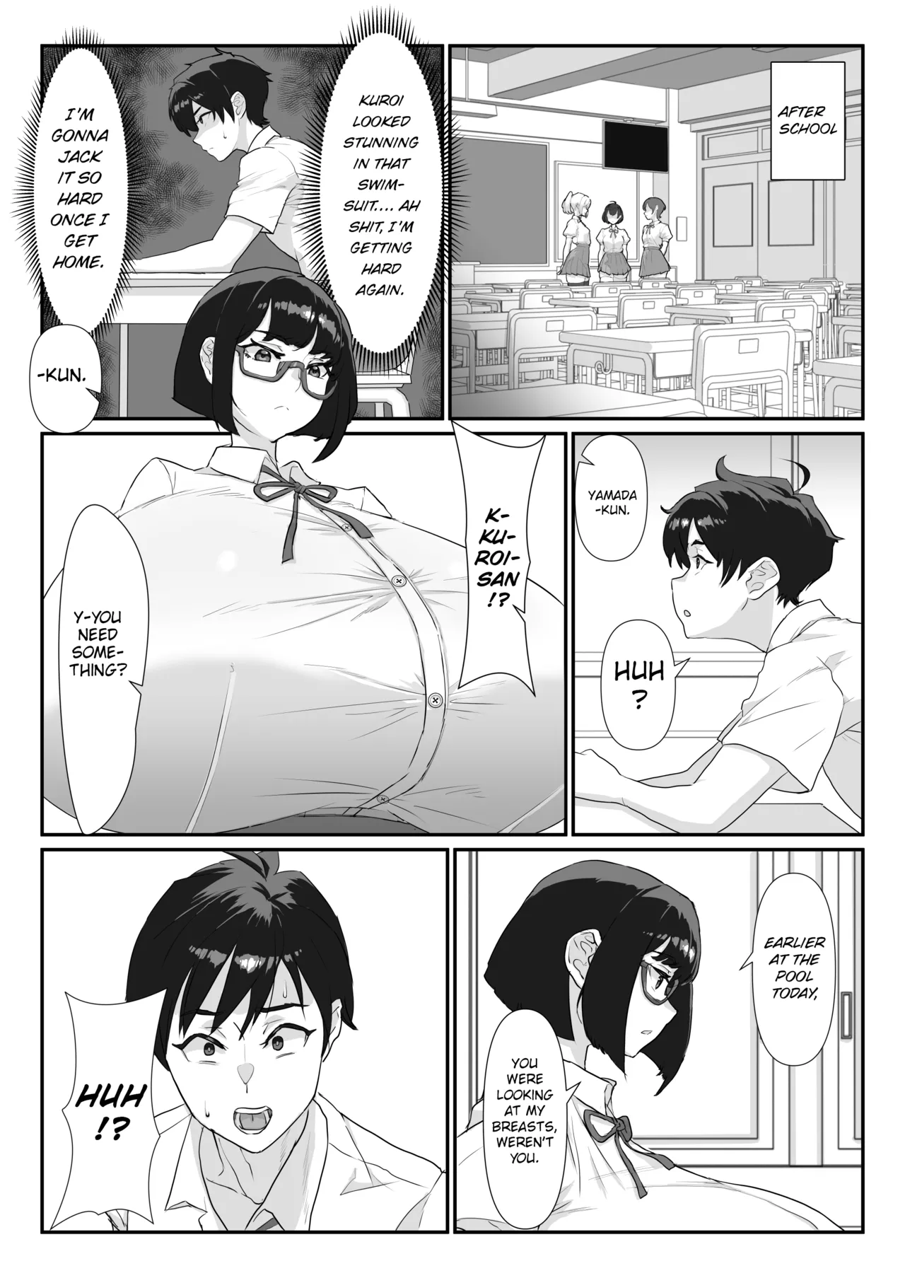 Kuroi-san wa Kakusenai!! page 5