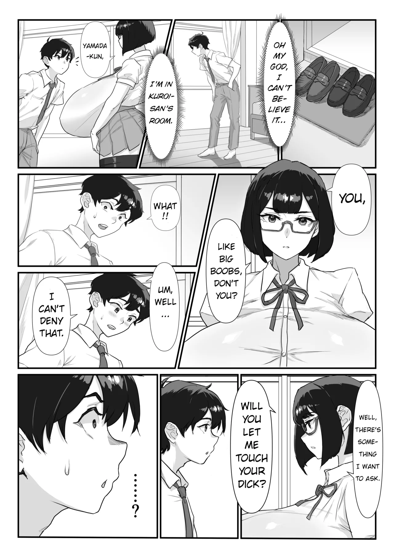 Kuroi-san wa Kakusenai!! page 8