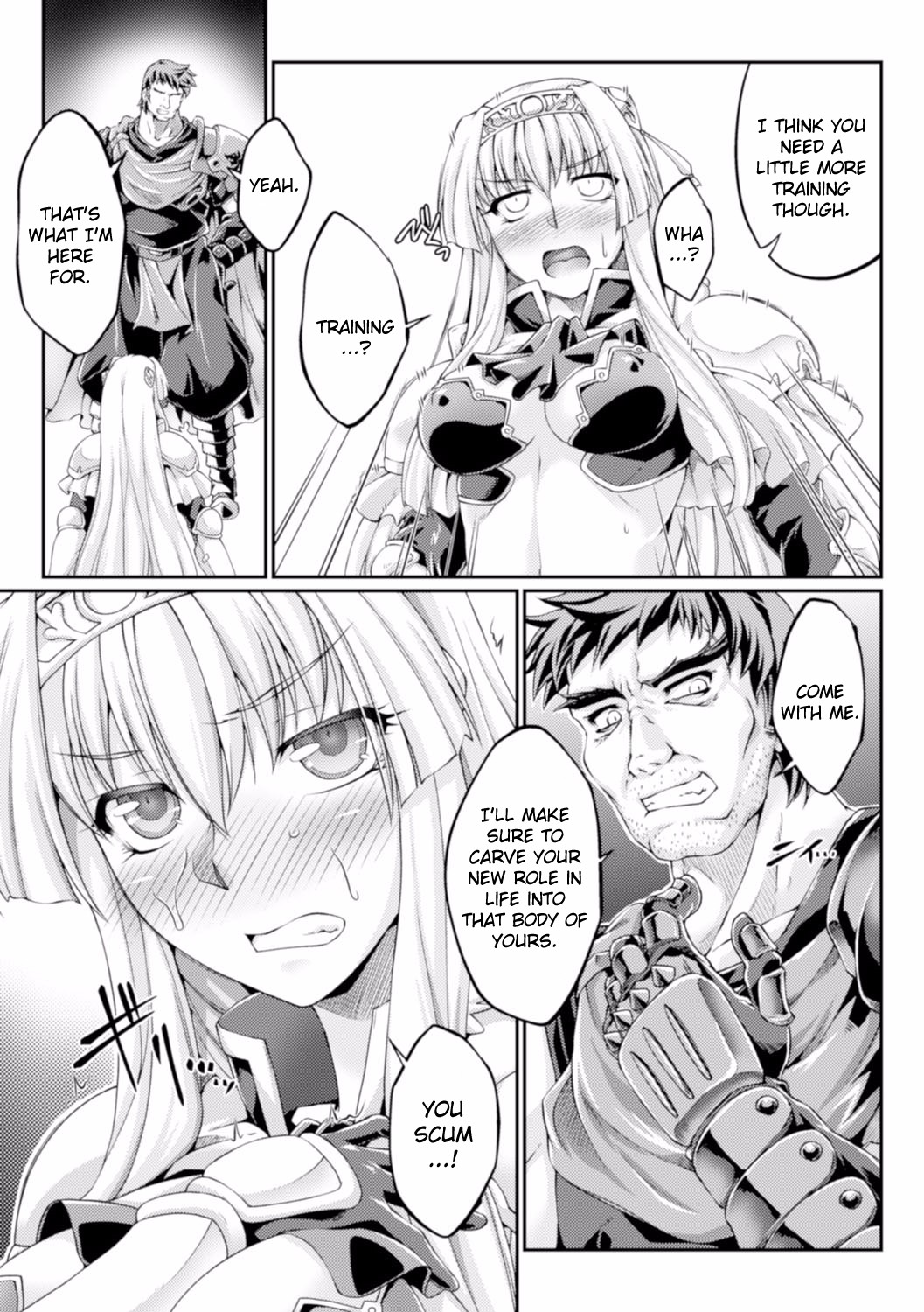 Kuroinu ~Kedakaki Seijo wa Hakudaku ni Somaru~ THE COMIC Chapters 1-7 page 67