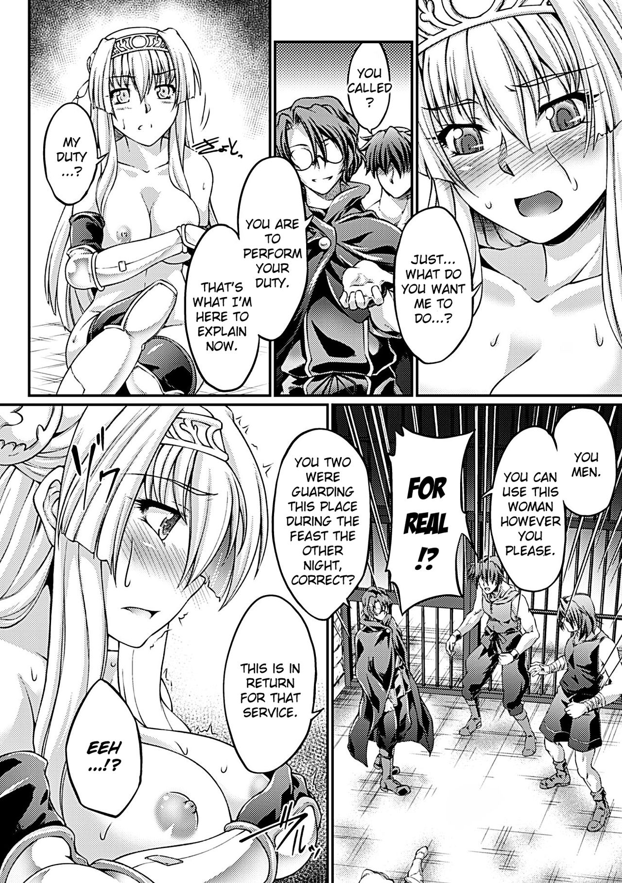 Kuroinu ~Kedakaki Seijo wa Hakudaku ni Somaru~ THE COMIC Chapters 1-8 page 50