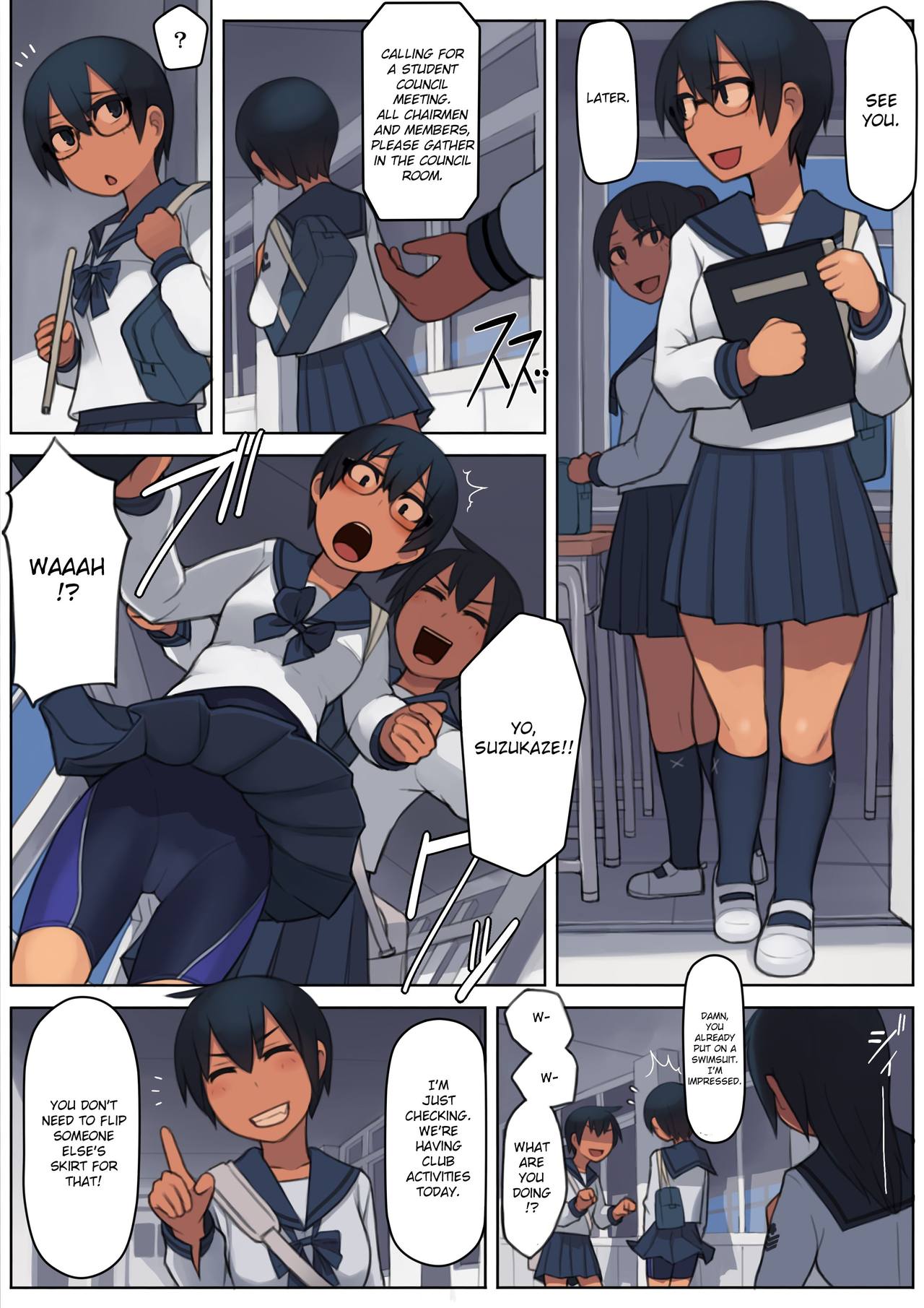 Kuronami-san is a Pervert page 6