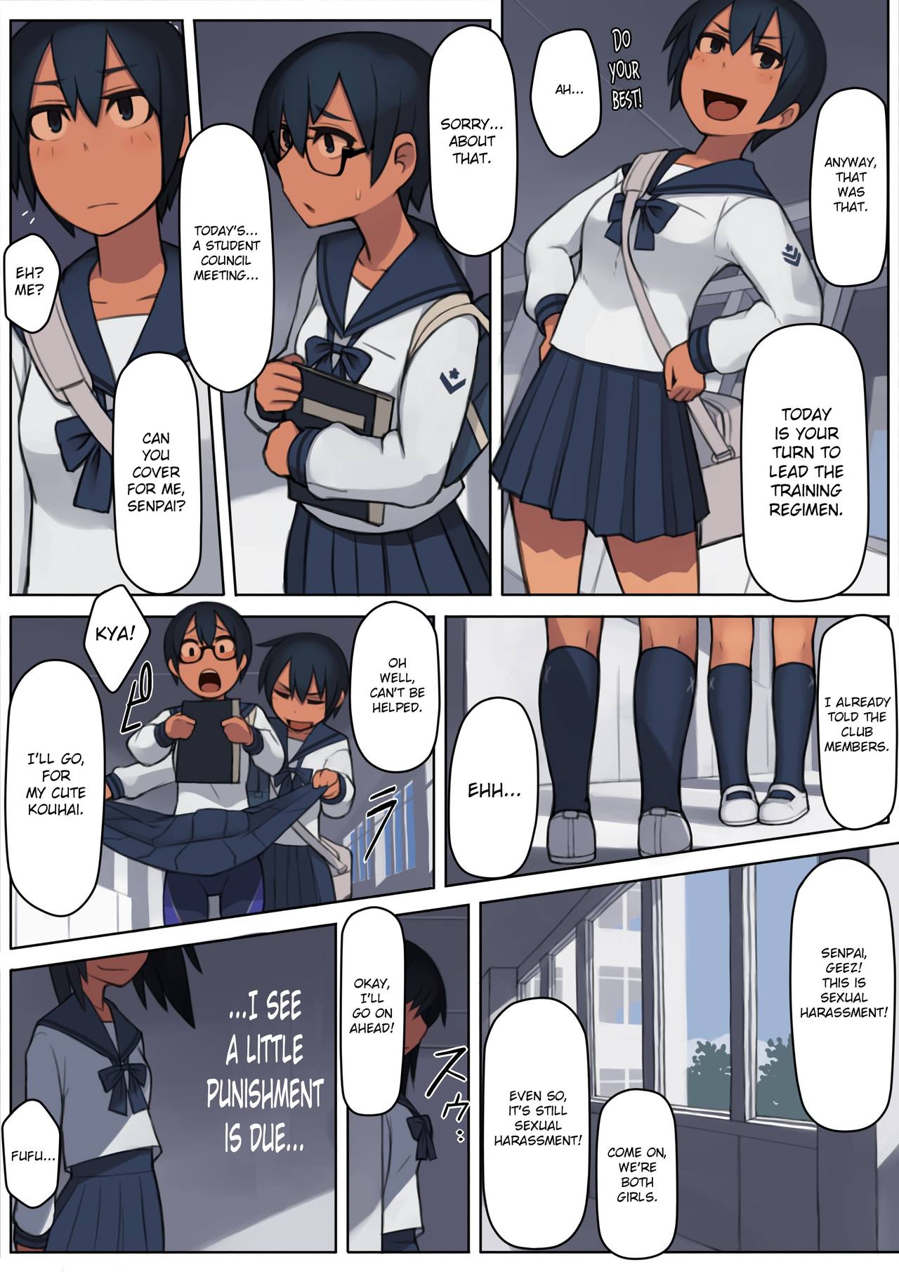 Kuronami-san is a Pervert page 7