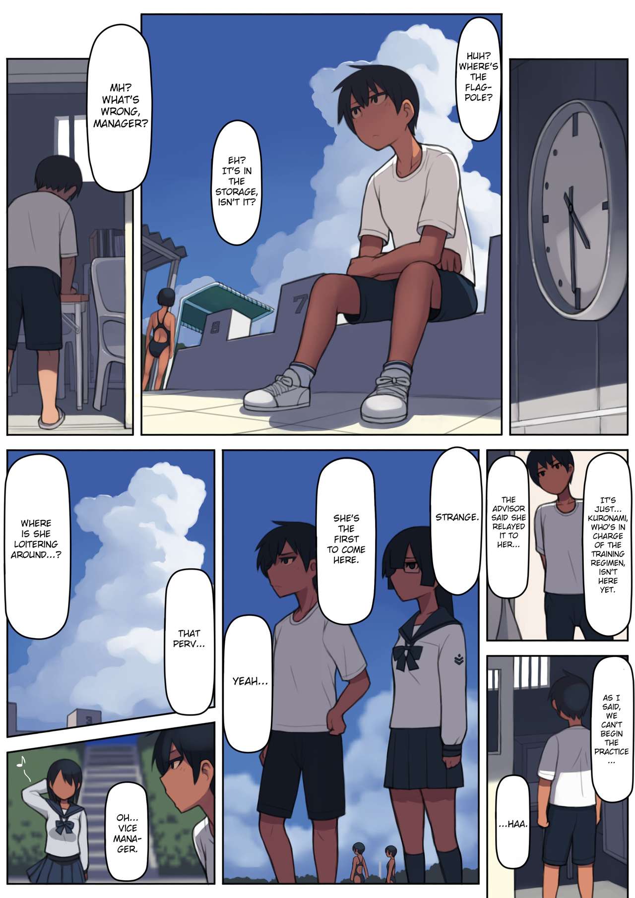 Kuronami-san is a Pervert page 9