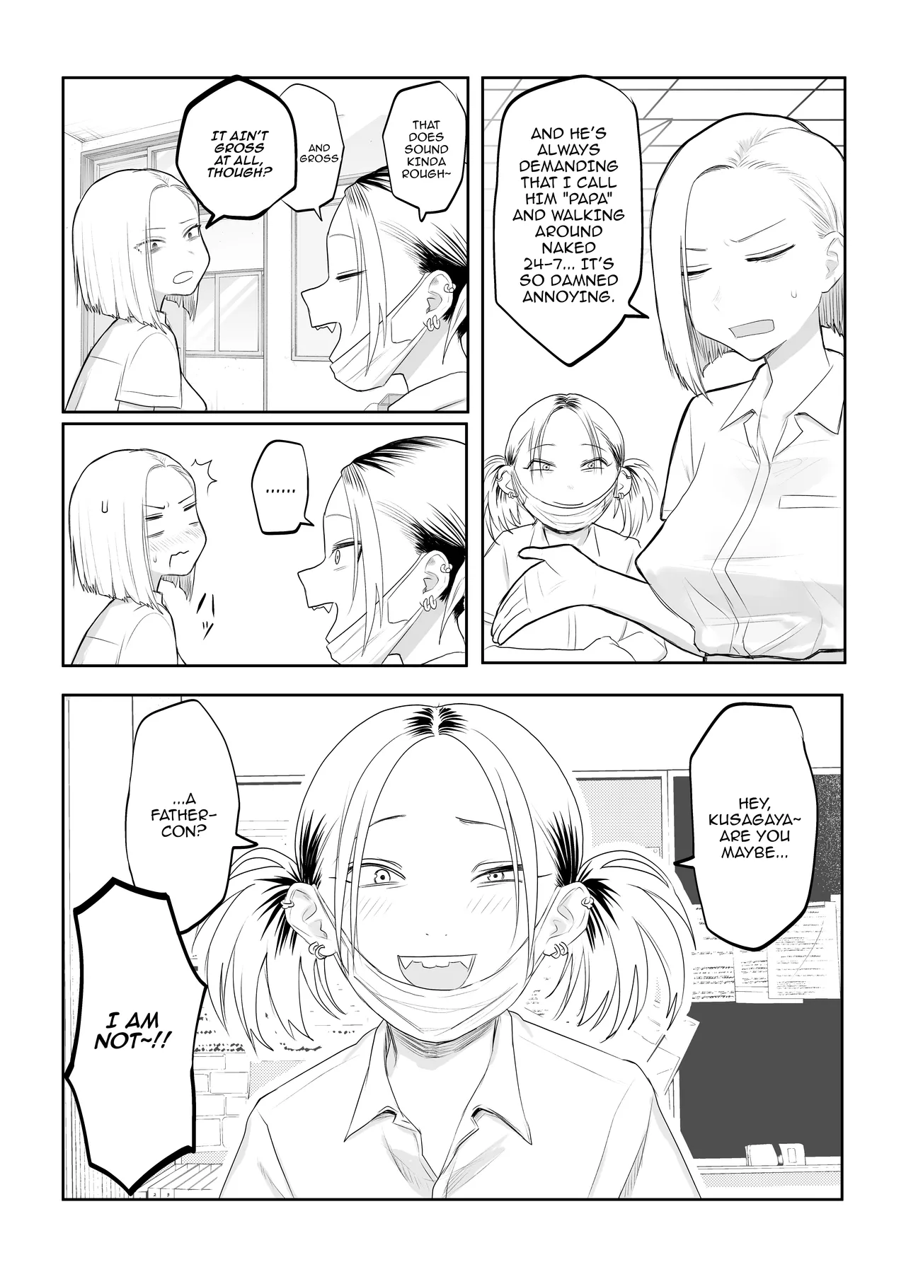 Kusagaya the Tsundere Fathercon page 4