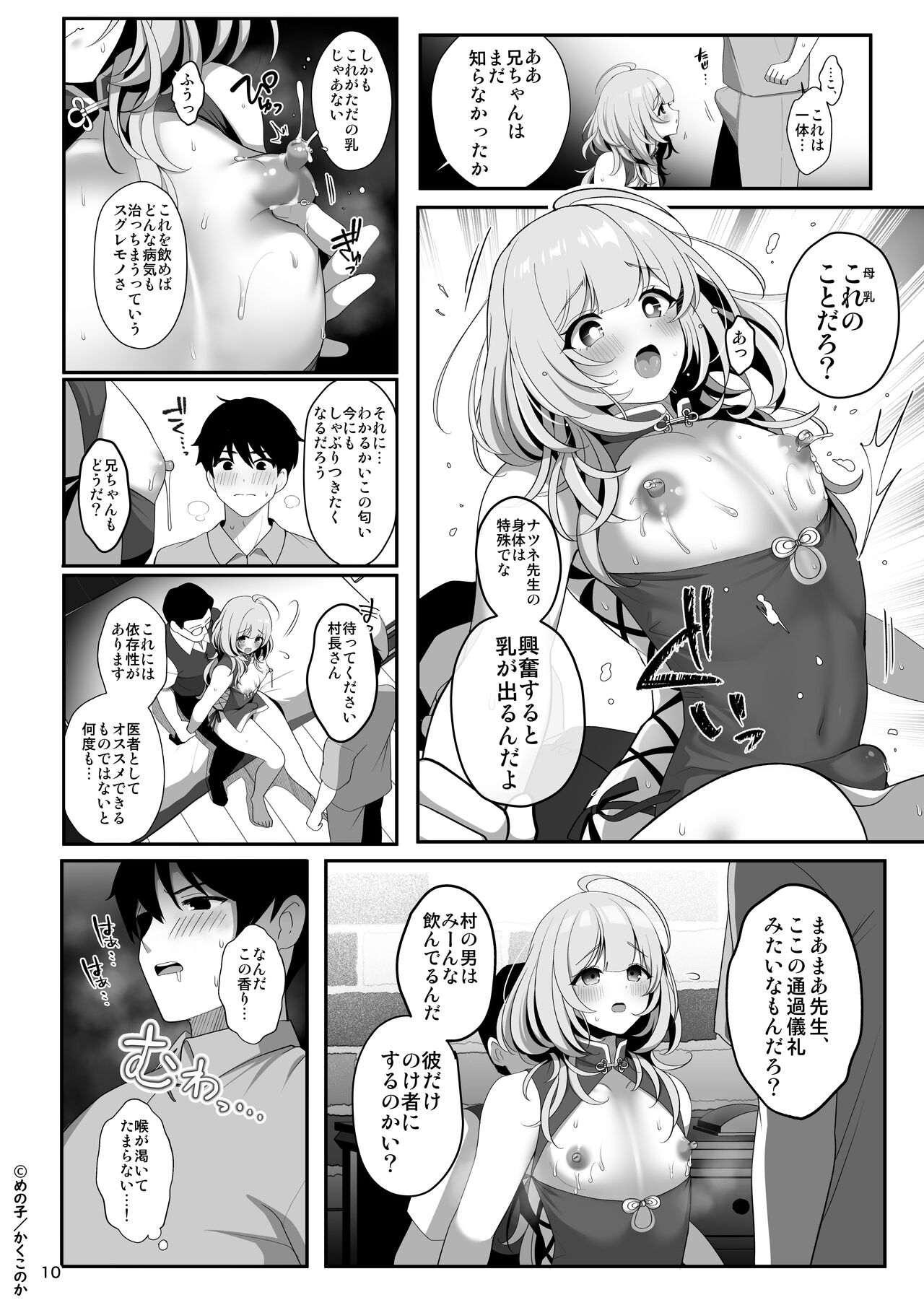 Kusuriya no Mama-kei Onii-san wa Murabito-tachi no Milk Bar page 11