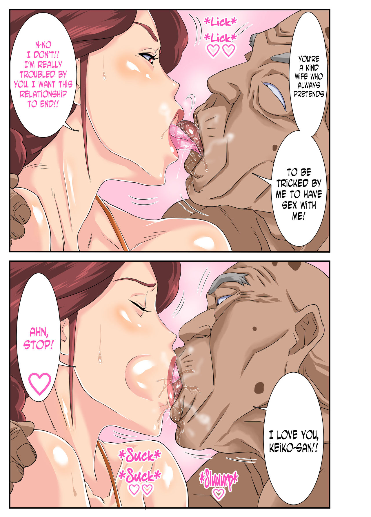 Kyojiri Tsuma Keiko to Zetsurin! Sukebe Jii page 49